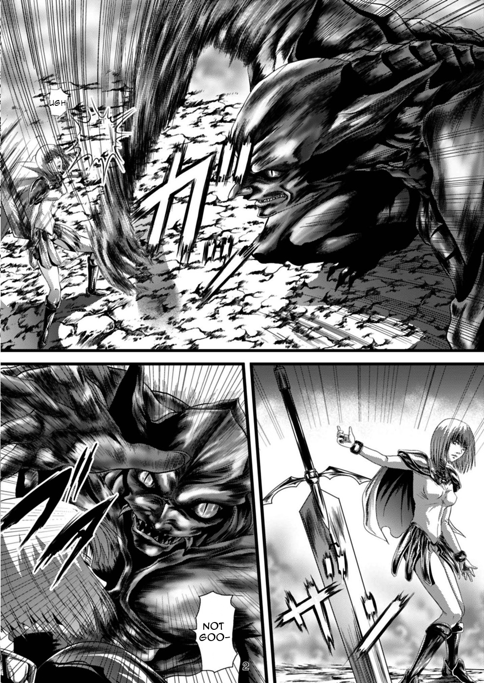 Youmainmetsu -Kita no Inran Hen- | Claymore Nasty Beast lover page 3 full