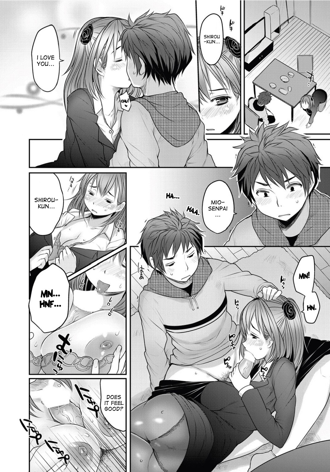 Sougo Shitto ~Mio to Shirou~ | Mutual Jealousy ~Mio and Shirou~ page 8 full