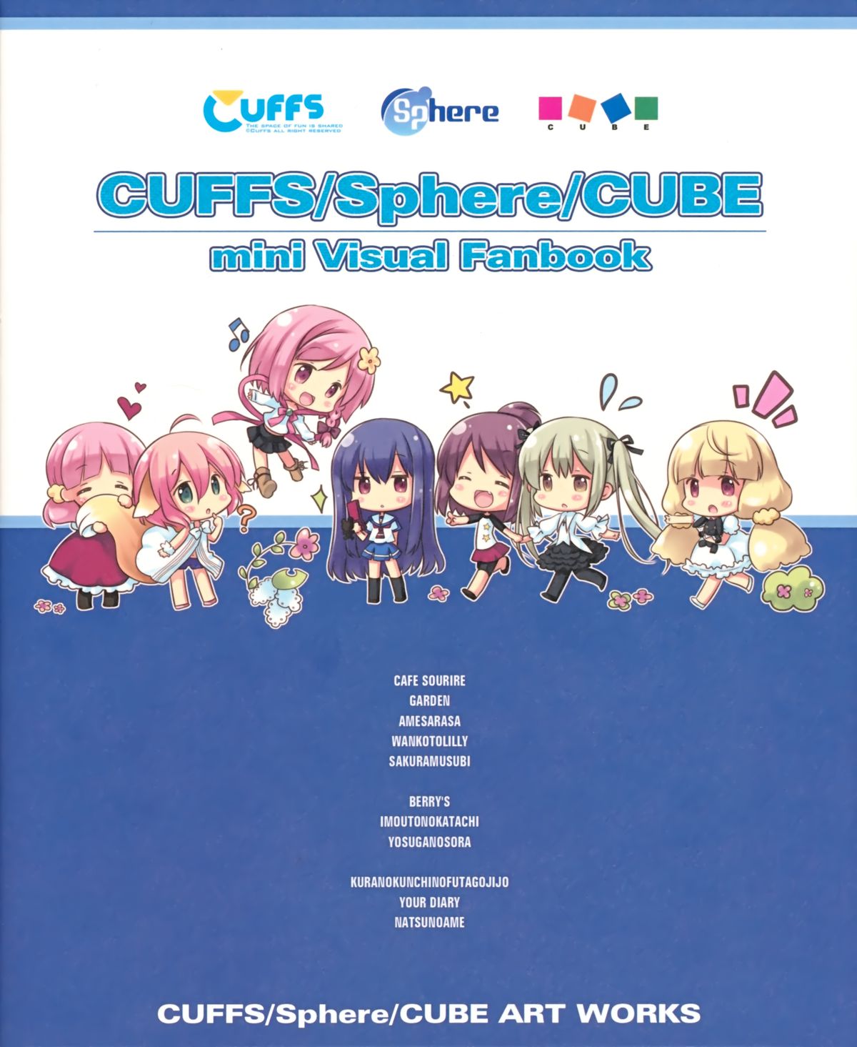 C82 CUFFS/Sphere/CUBE mini Visual Fan Book page 1 full