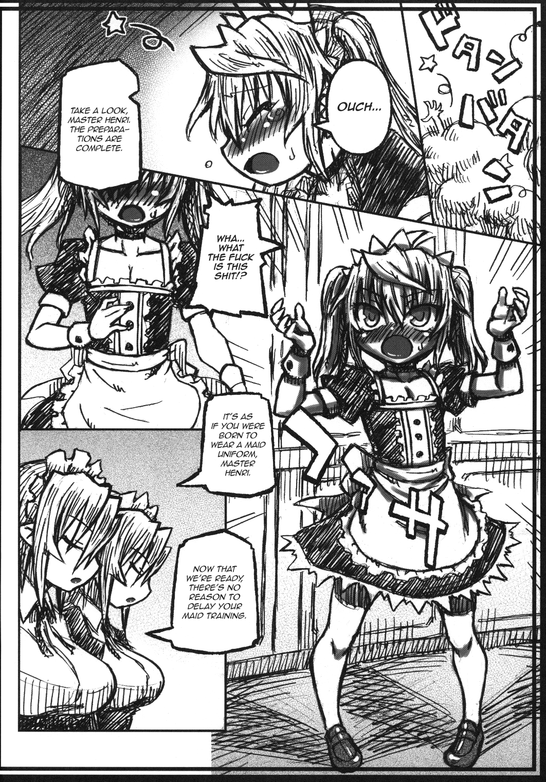 Orenchi no Maid-tachi ga Konna ni Futanari na Wake ga nai | My Maids Can't Have This Much Dick  =SW & Ero Manga Girls= page 5 full
