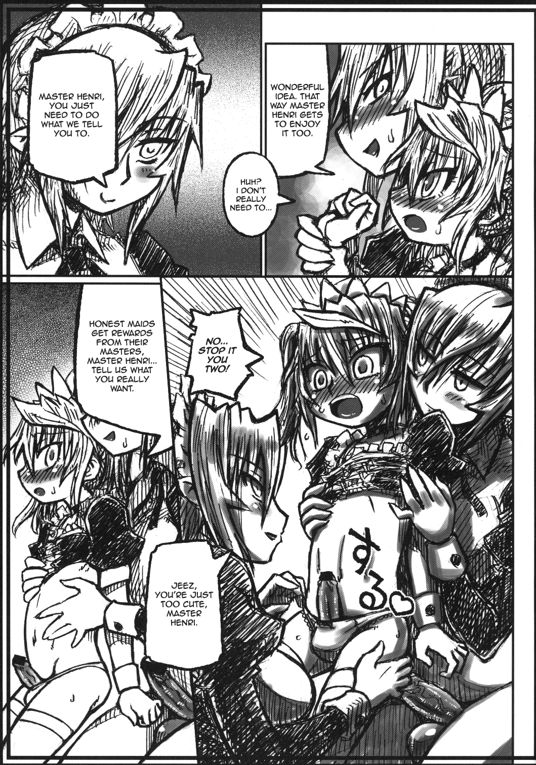 Orenchi no Maid-tachi ga Konna ni Futanari na Wake ga nai | My Maids Can't Have This Much Dick  =SW & Ero Manga Girls= page 8 full