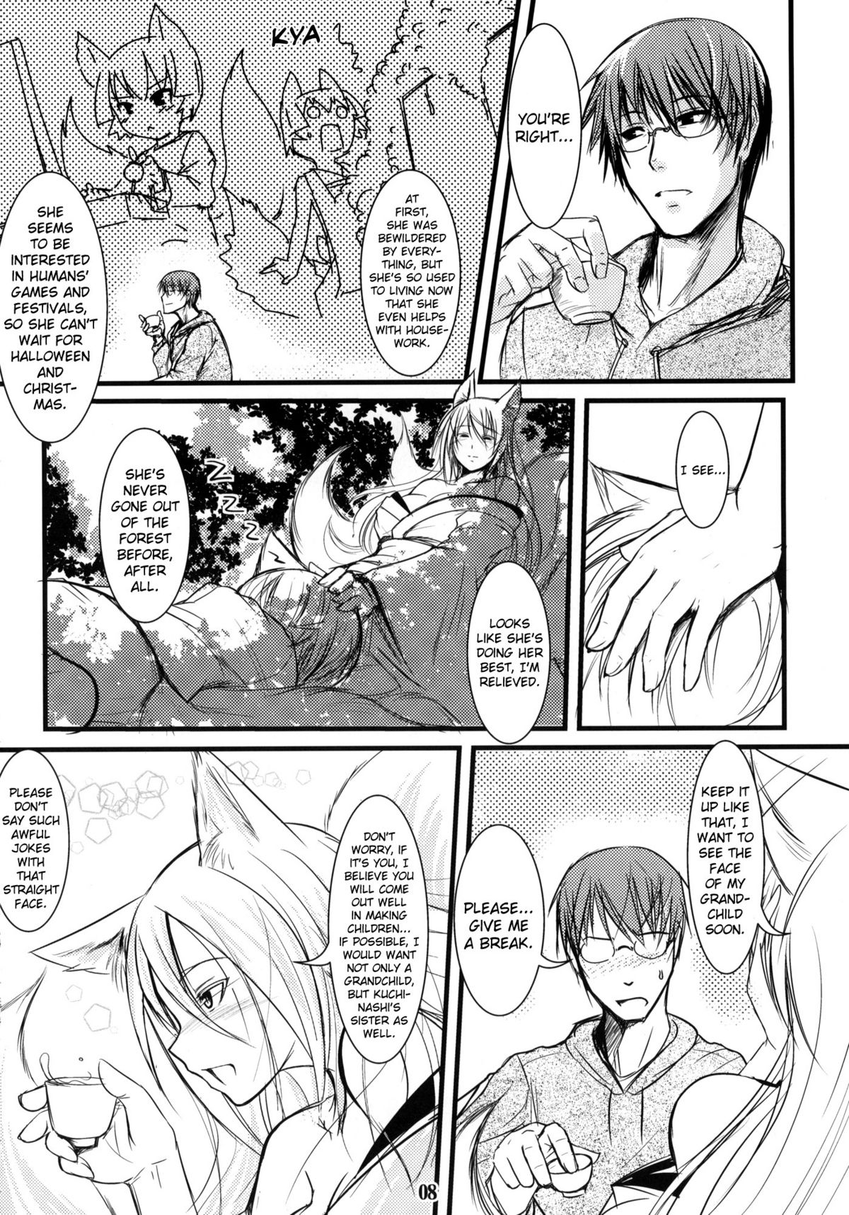 Enju no Mori -Byakko no Mori Gaiden- | Enju's Forest - The White Fox's Forest - Side Story page 7 full