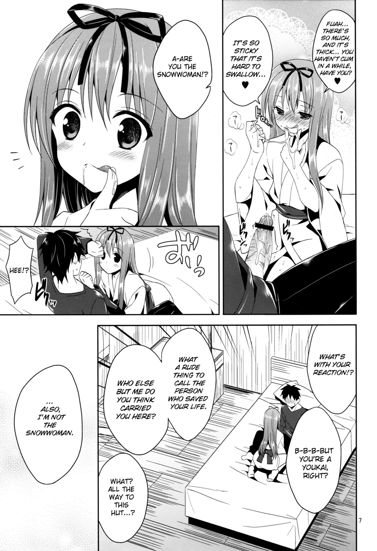 Kono Yama, Inran Yuki Otokonoko Shutsubotsu Chuui! | Beware Of The Slutty Snowtrap At This Mountain!  =SW= page 7 full