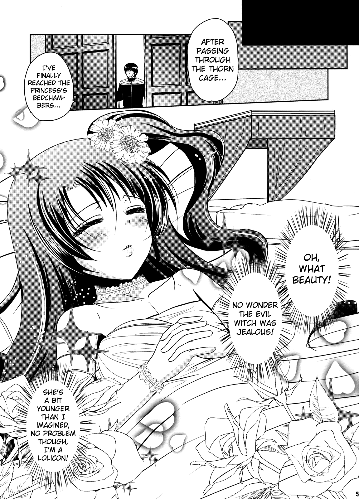 Nemureru Mori no Otokonoko | The Boy of the Sleeping Forest  =SW= page 4 full