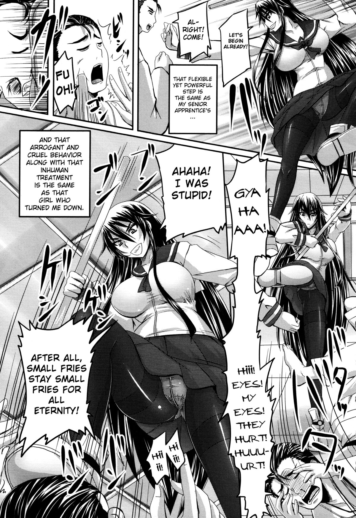 Jigoujitoku no Midare Randori | The Dirty Randori She Brought On Herself Ch. 1-2 page 3 full