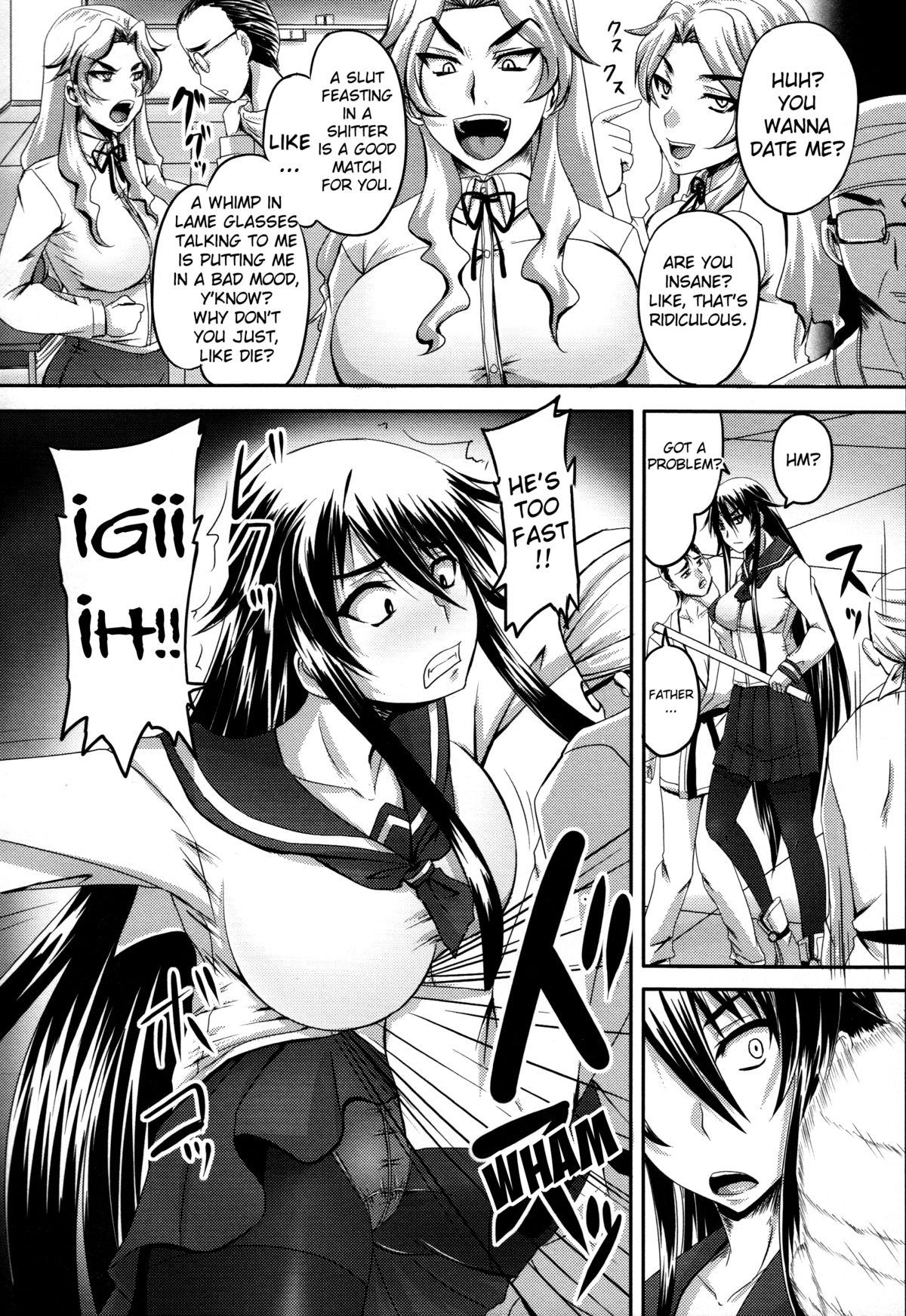Jigoujitoku no Midare Randori | The Dirty Randori She Brought On Herself Ch. 1-2 page 6 full