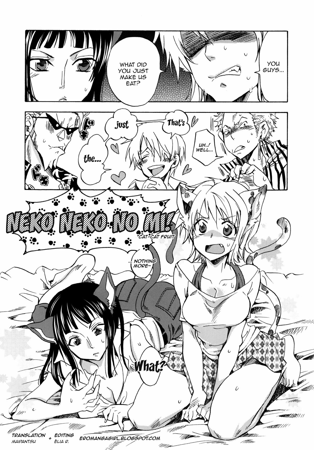 Neko Neko no Mi!    =Ero Manga Girls & maipantsu= page 1 full