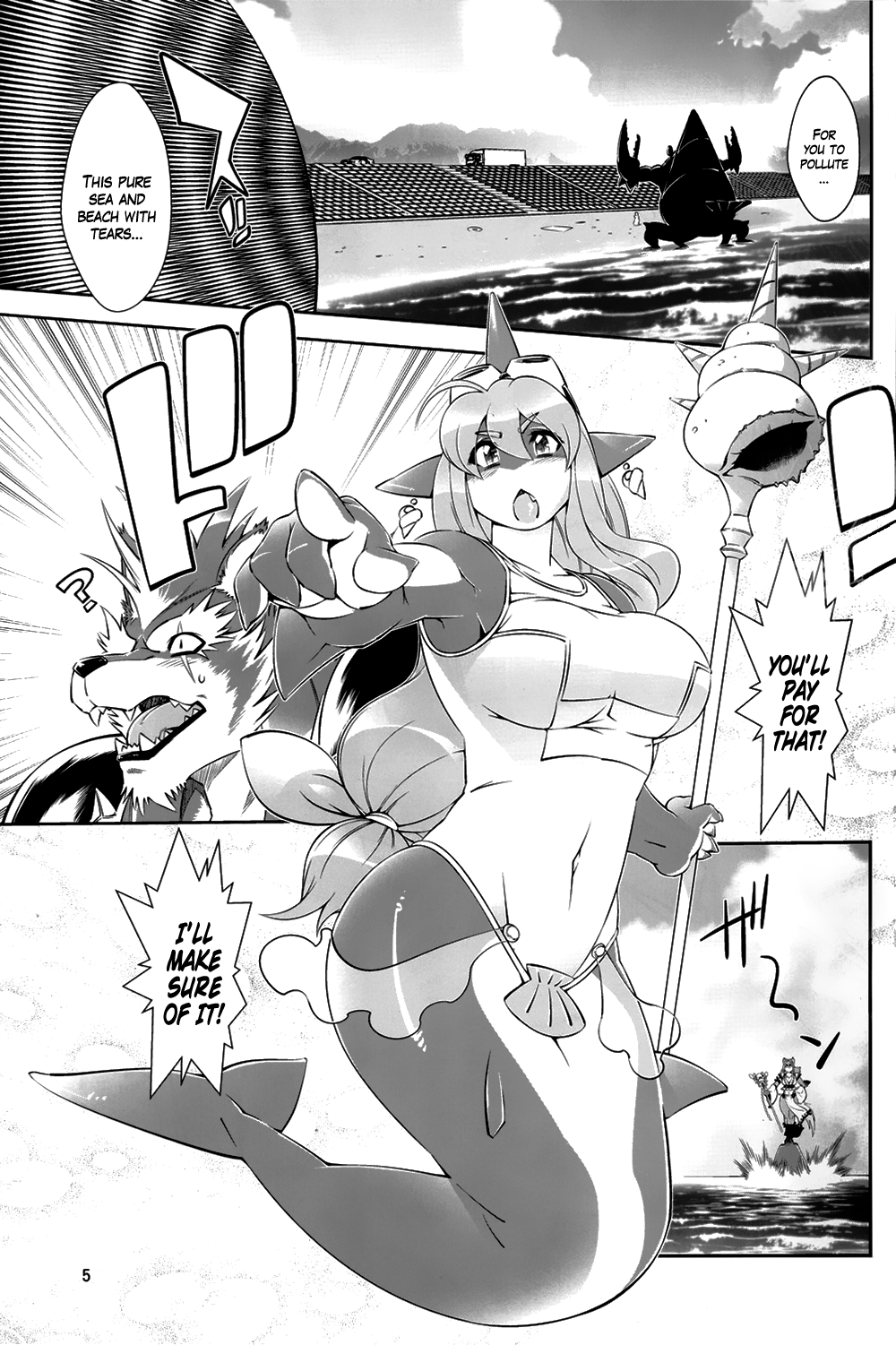 Mahou no Juujin Foxy Rena 2 - Kemono of Magic - Foxy Rena 2 page 6 full