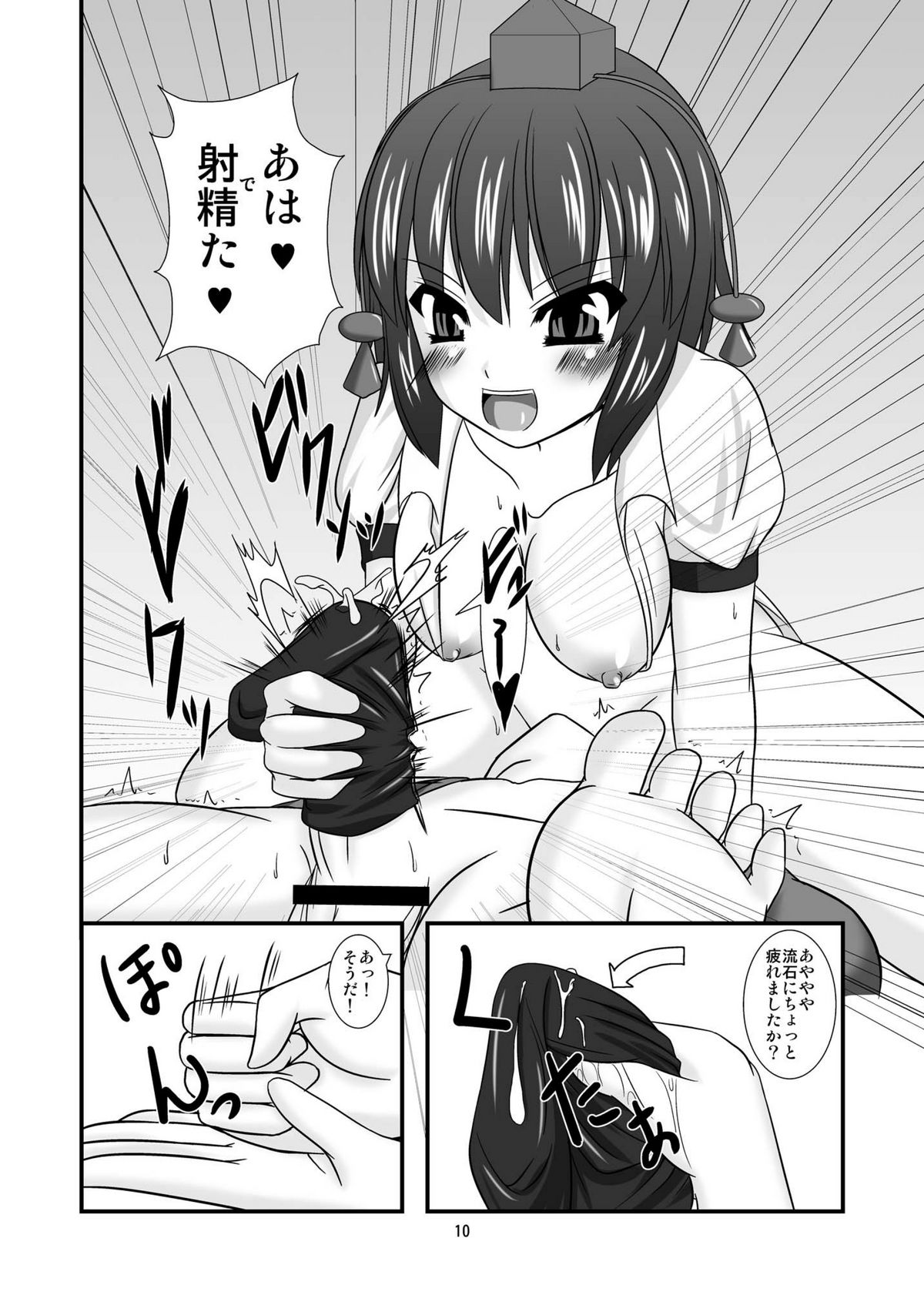 Touhou Dom Hoihoi ~Shameimaru-hen~ page 10 full