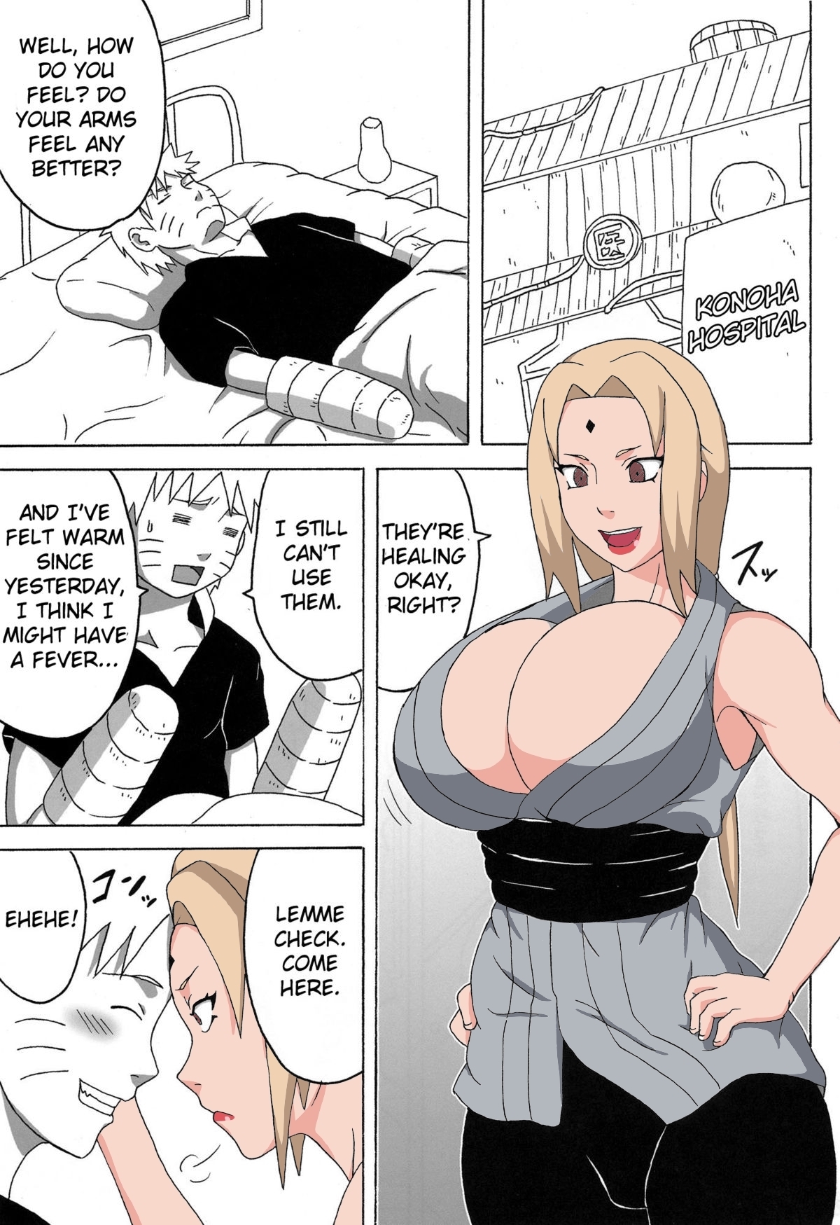 Konoha no Sei Shorigakari | Konoha's Sexual Healing Ward    -in progress..... page 2 full