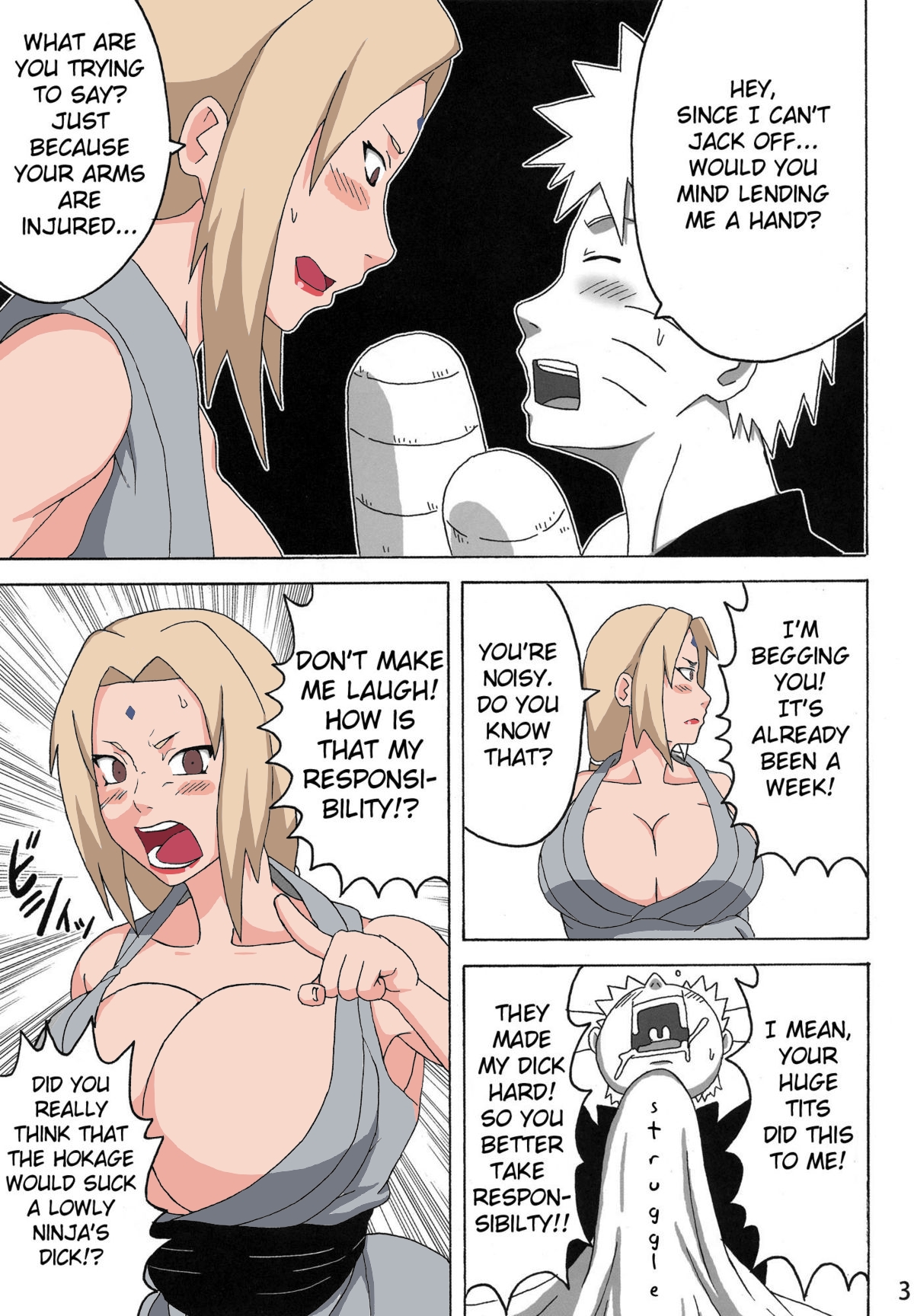 Konoha no Sei Shorigakari | Konoha's Sexual Healing Ward    -in progress..... page 4 full