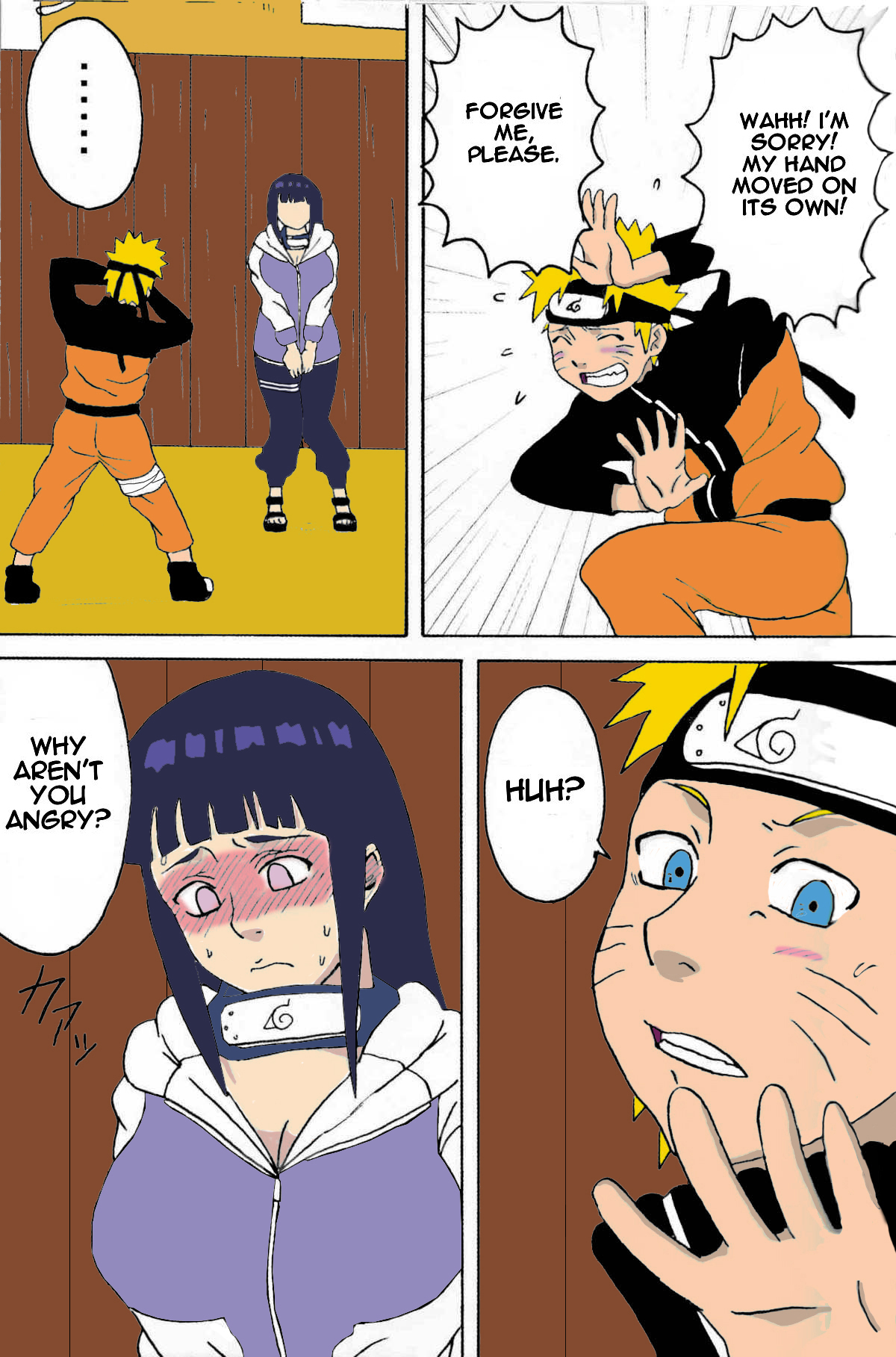 Hinata Ganbaru! Hinata Fight page 4 full