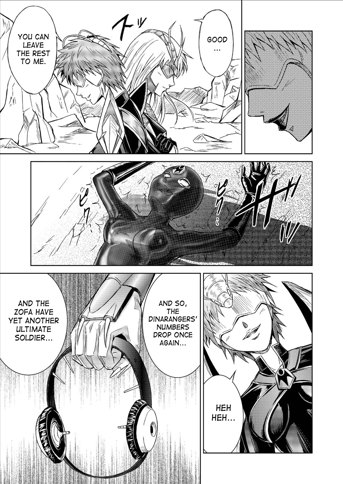 Dinaranger Vol. 9-11 page 7 full