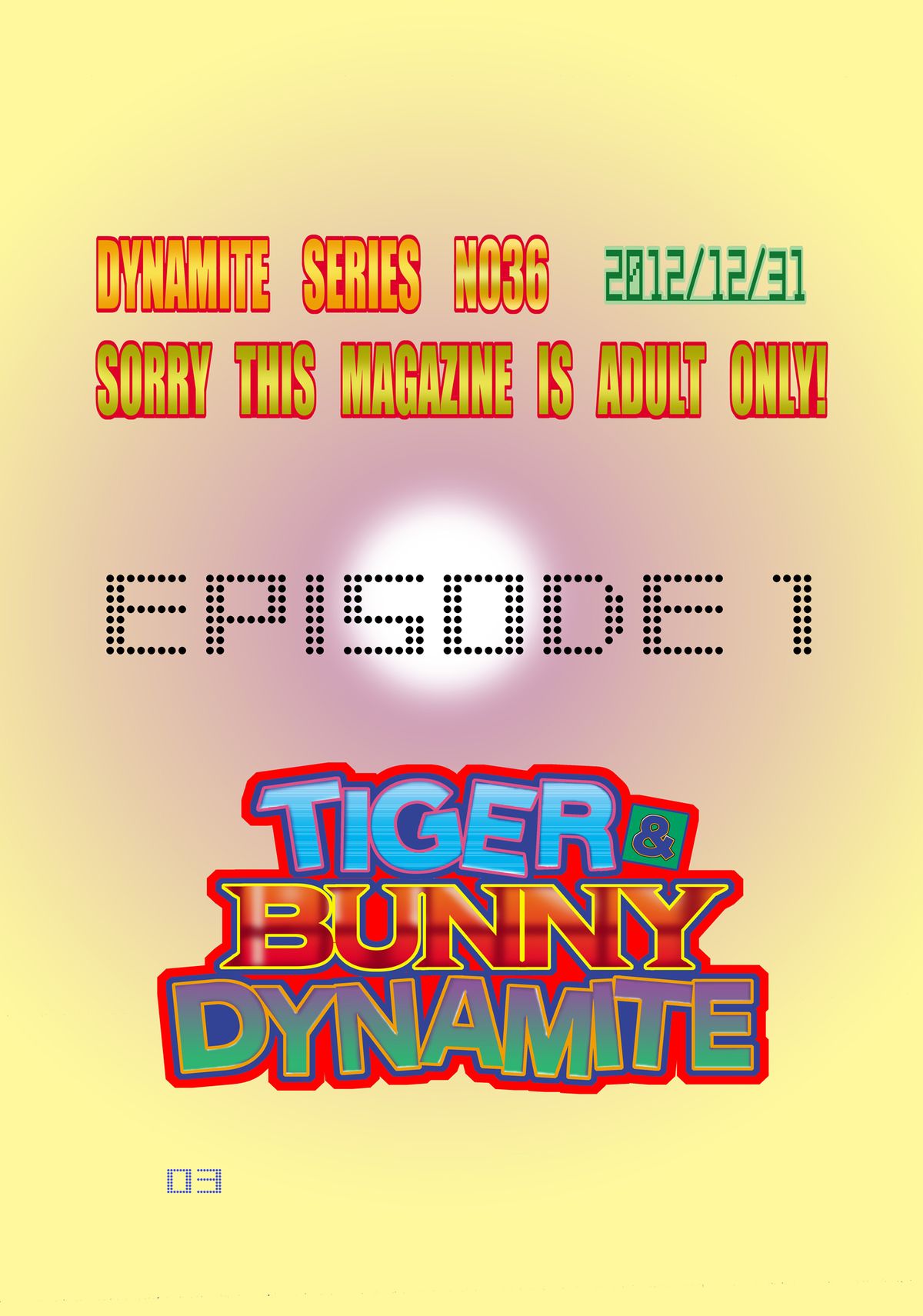 Tiger & Bunny Dynamite page 3 full
