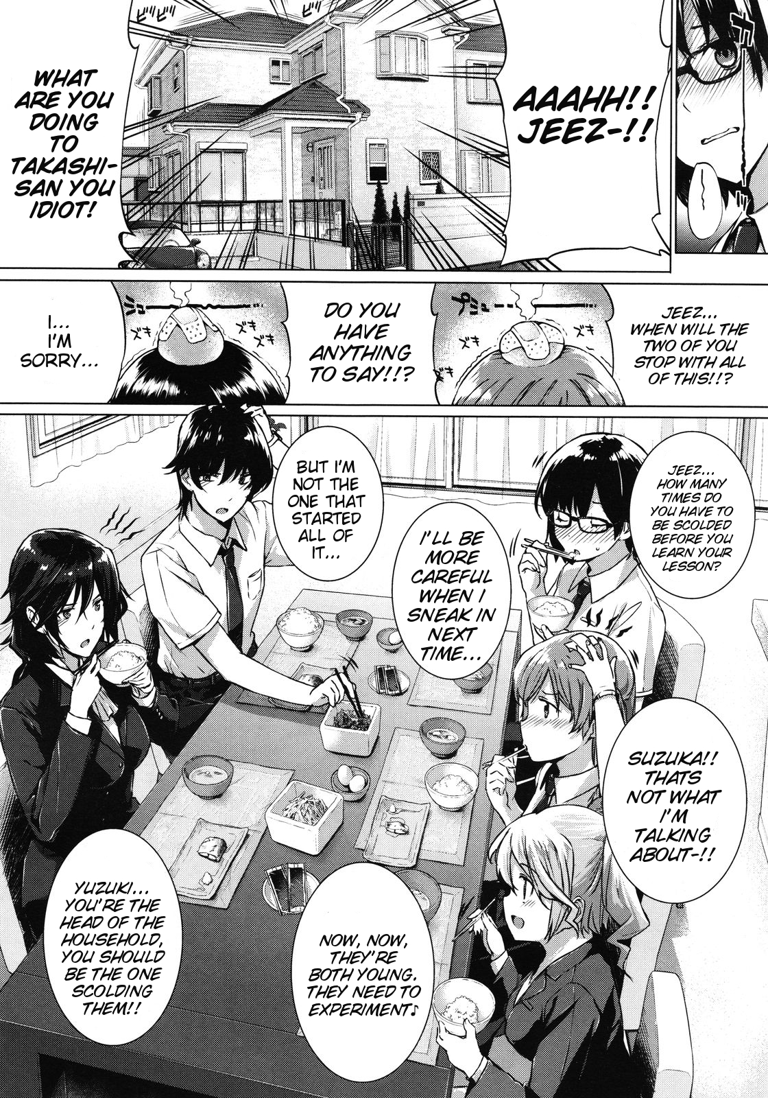 Kanojo wa Kazoku de Koibito de Ch. 1-3 | She's My Family And My Lover Ch. 1-3 page 8 full