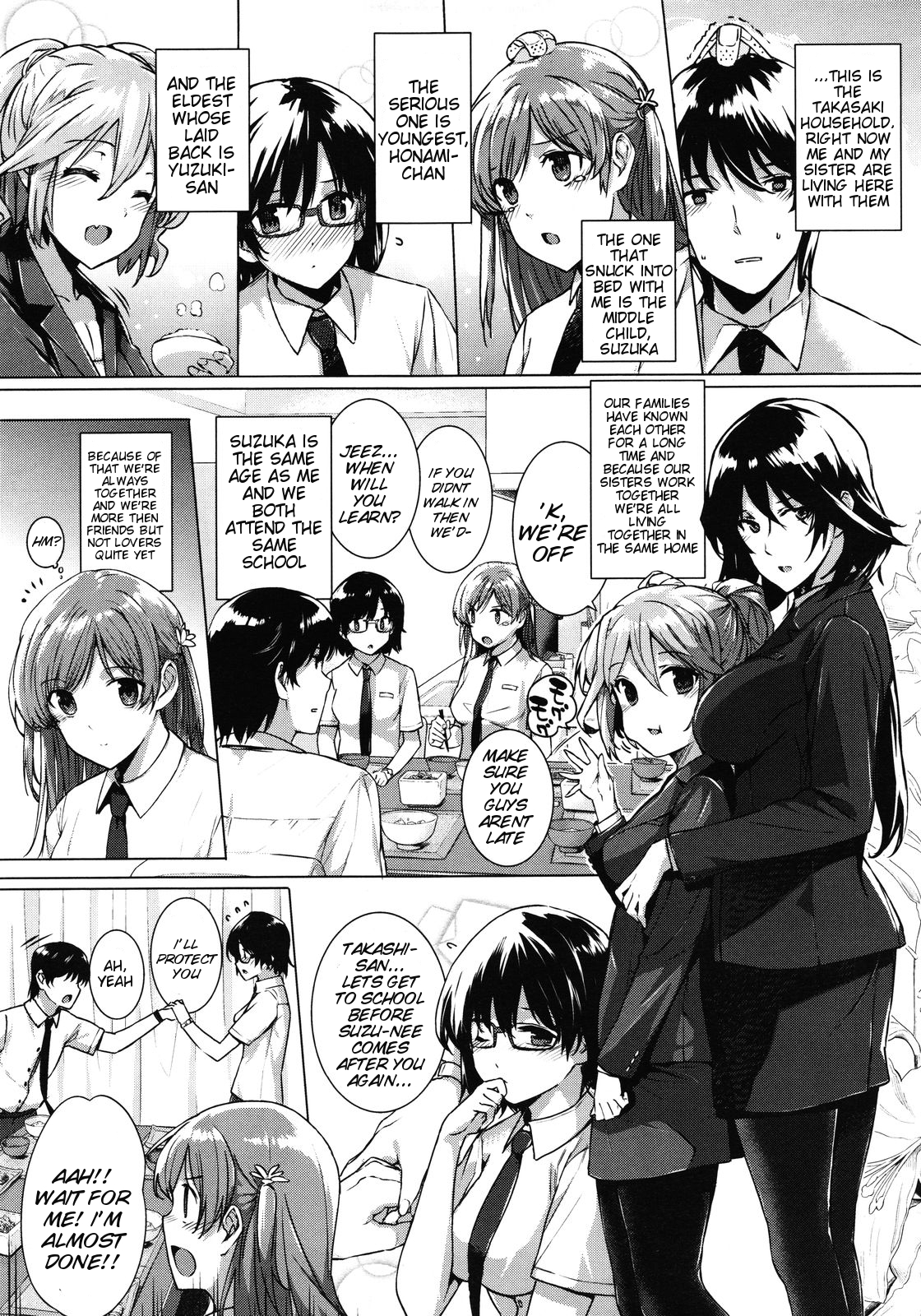 Kanojo wa Kazoku de Koibito de Ch. 1-3 | She's My Family And My Lover Ch. 1-3 page 9 full