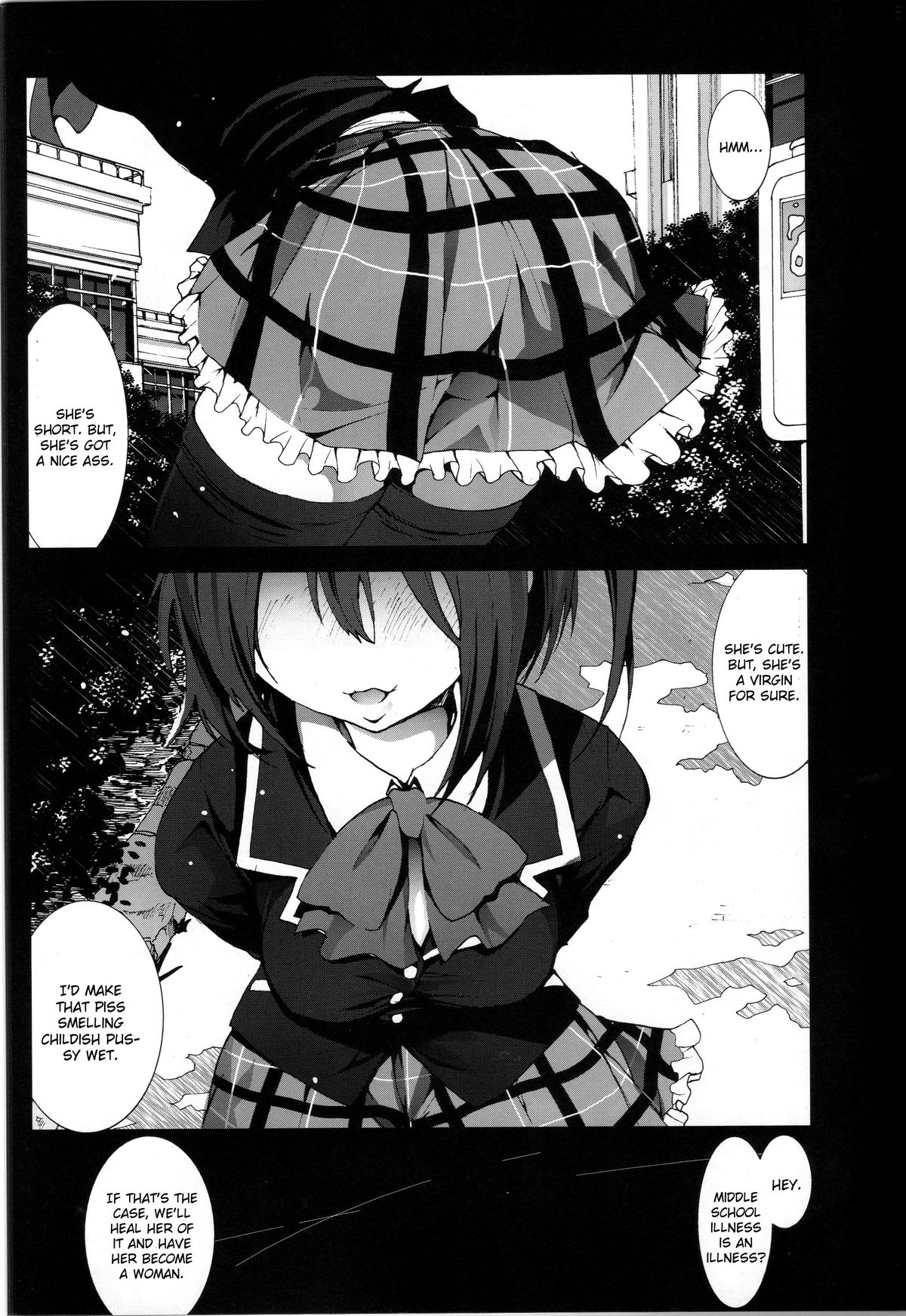 Takanashi Rikka o Nakisakebu made Rape Shitai! | I Want to Rape Takanashi Rikka Until She Cries page 4 full