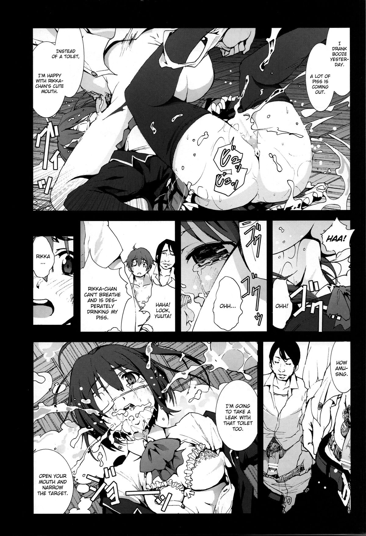 Takanashi Rikka o Nakisakebu made Rape Shitai! | I Want to Rape Takanashi Rikka Until She Cries page 9 full