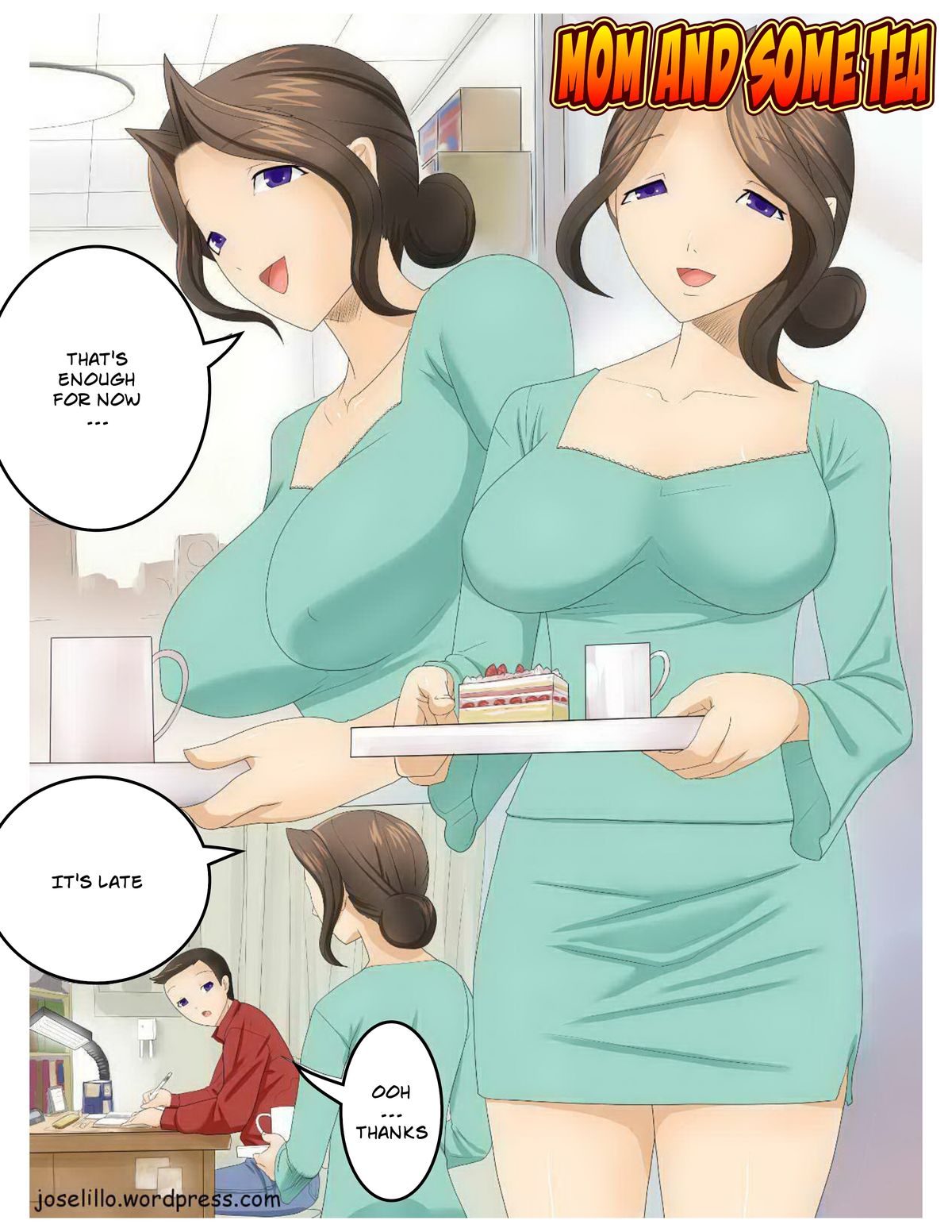 Kaa-san to Tea-time | Mom and some Tea page 1 full