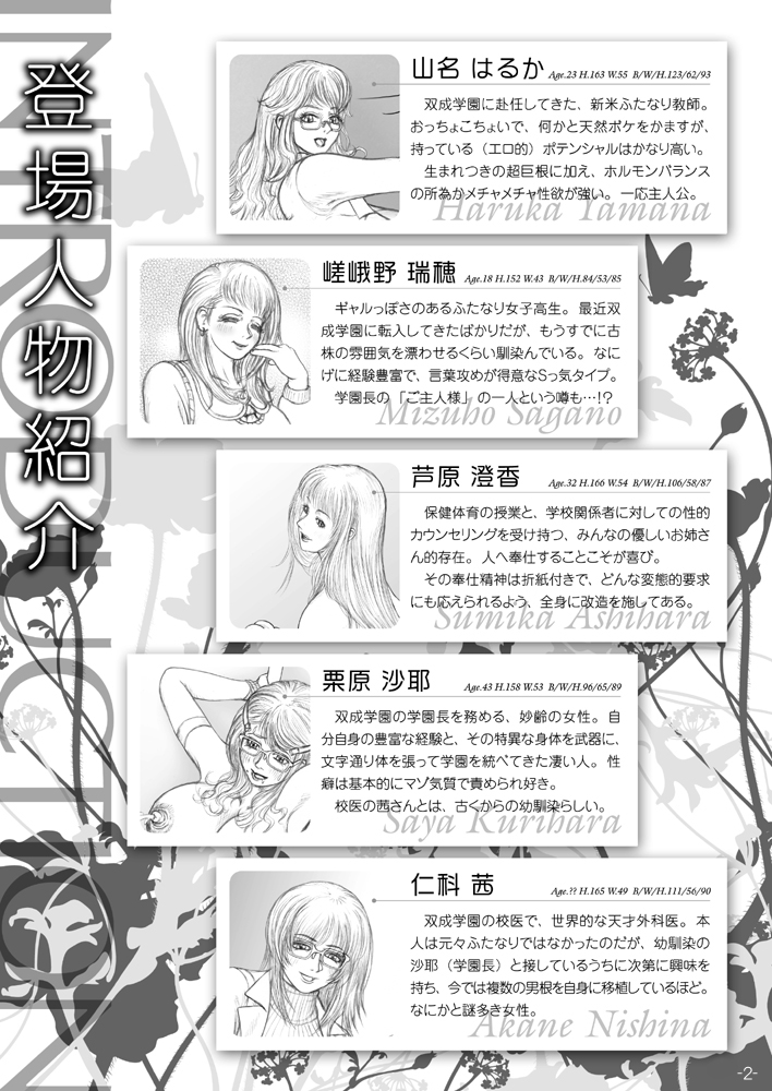 Meshimase Futanari Teachers 2nd & 3rd page 3 full