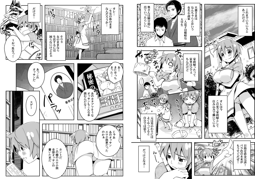 Oppai de Kane ga Kaeseru nara, Ore wa Onna no Mama de Ii! 2 page 2 full