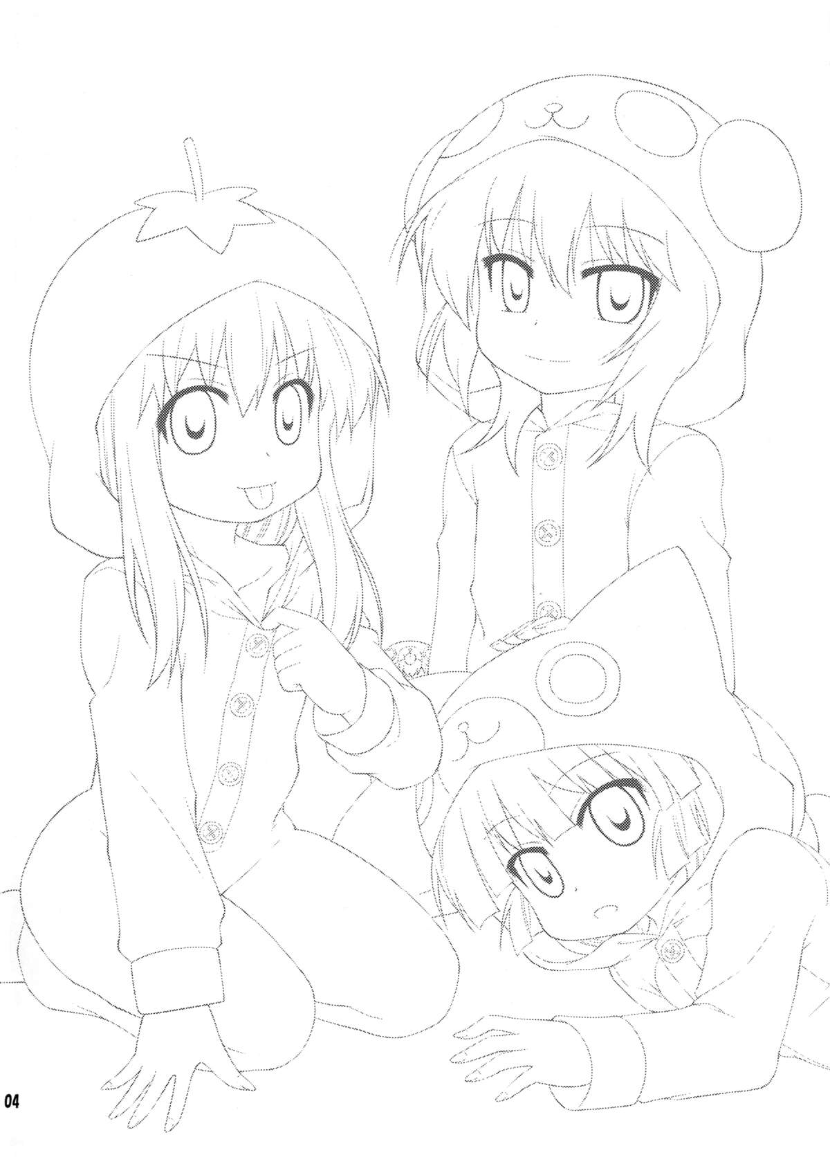 Panda to Tomato to Kuroneko to page 4 full