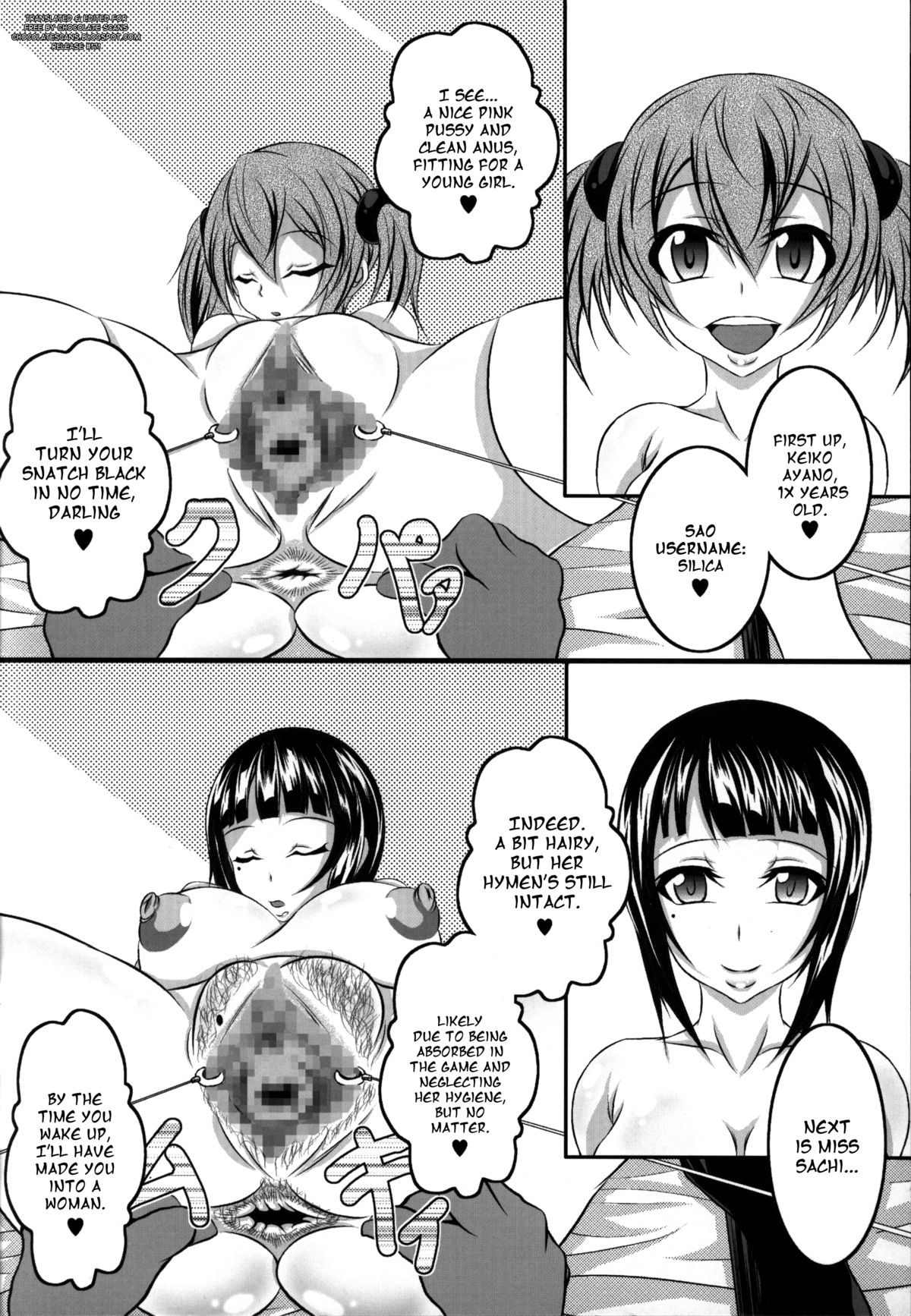 Irakabeshi Sugite Atama ga Okashiku Natta Hito ga Kangaeta SAO-hon | A SAO Book Drawn by a Man Driven Insane by Bashing his Head Against a Wall page 4 full