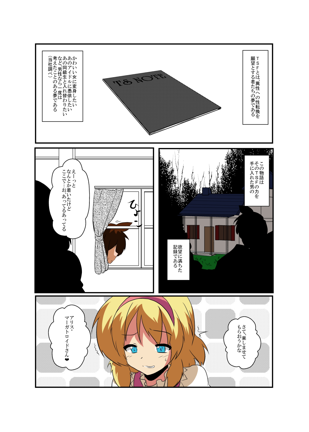 Touhou TS Monogatari ~Alice Hen~ page 5 full