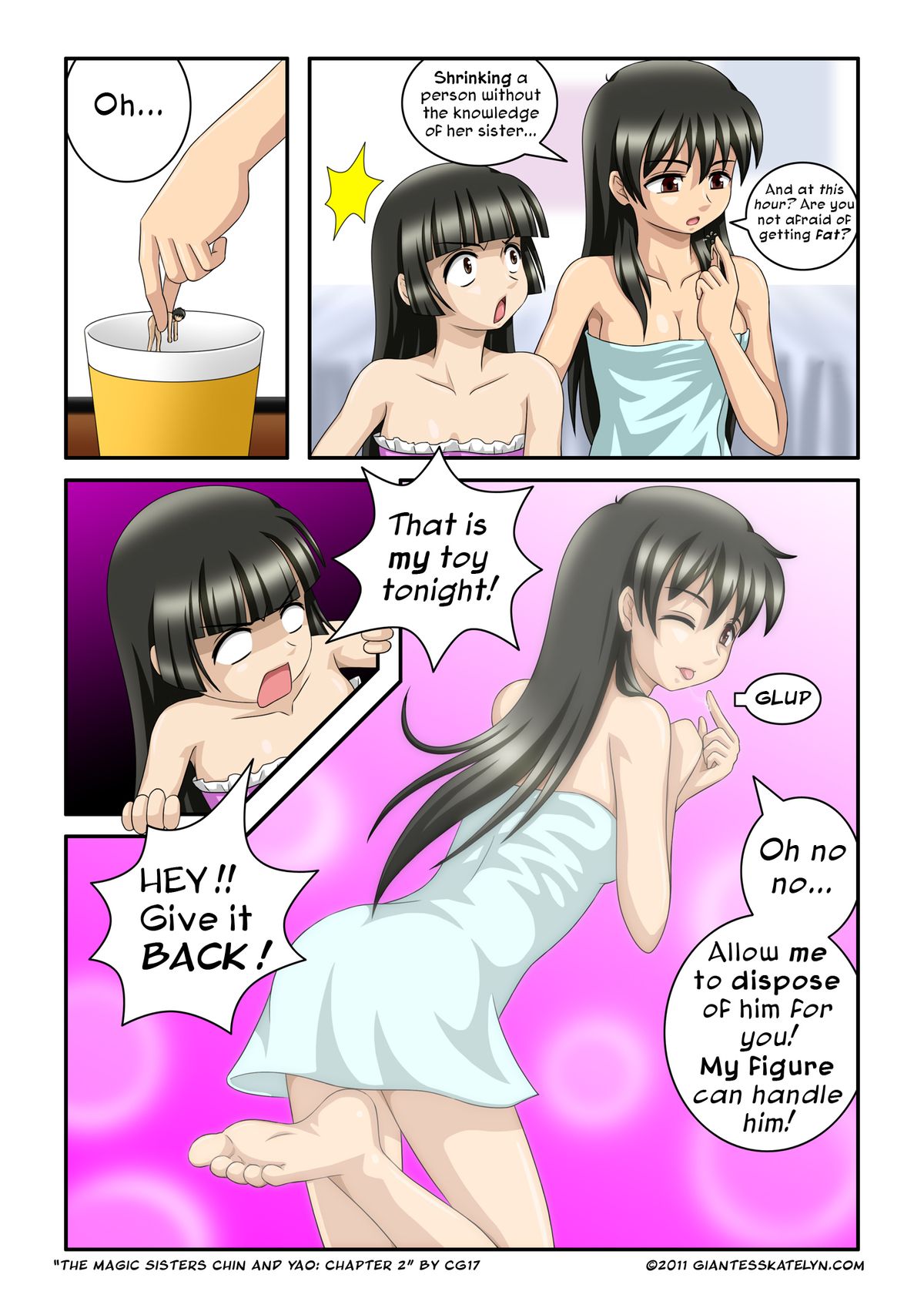 The Magic Sisters 2 page 6 full