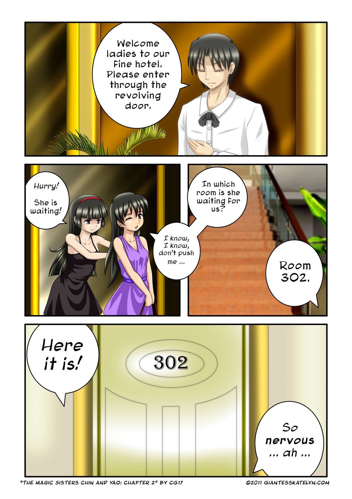 The Magic Sisters 2 page 8 full