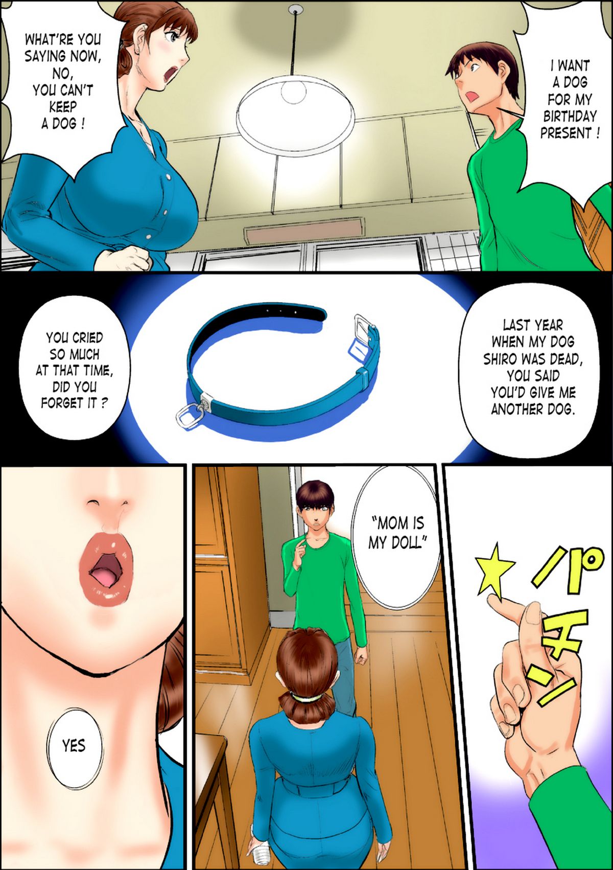 Kaa-san wa Boku no Mesuinu da | Mom Is My Female Dog. page 4 full