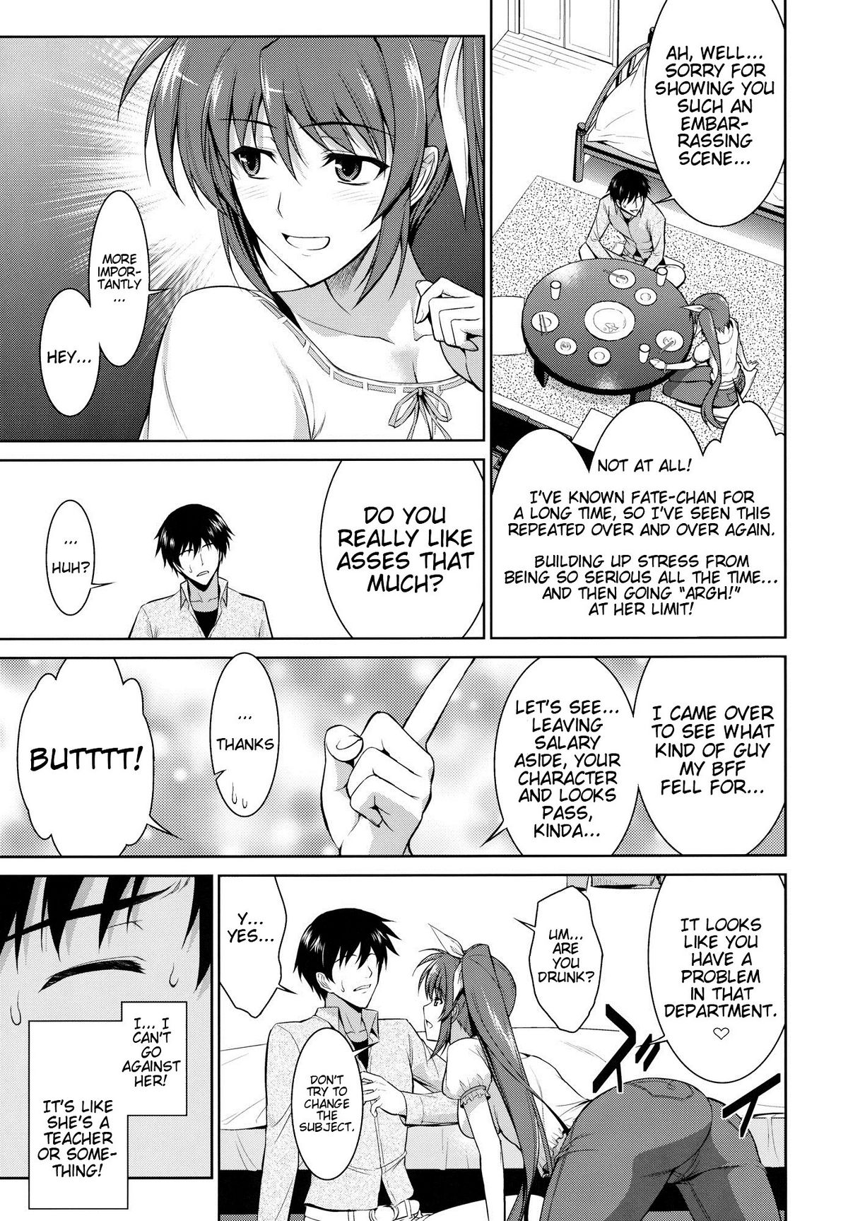 Ore to Nanoha to One Room | Me and Nanoha in a Room page 6 full