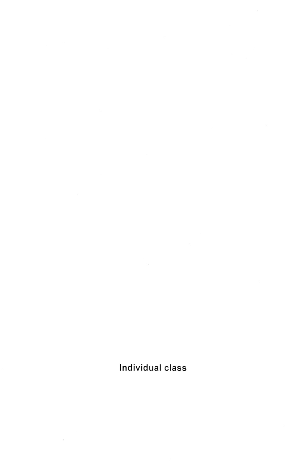 INDIVIDUAL CLASS page 3 full