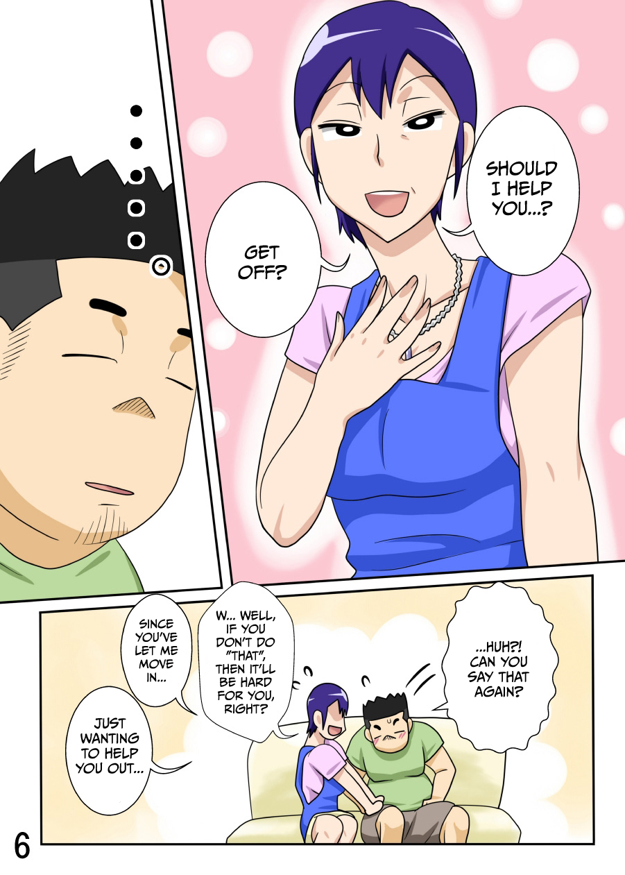 Yome ga Hataraiteru Aida, Okaasan ga Suru Kubiwa. | While My Wife's Working, I'll Collar Her Mother page 5 full