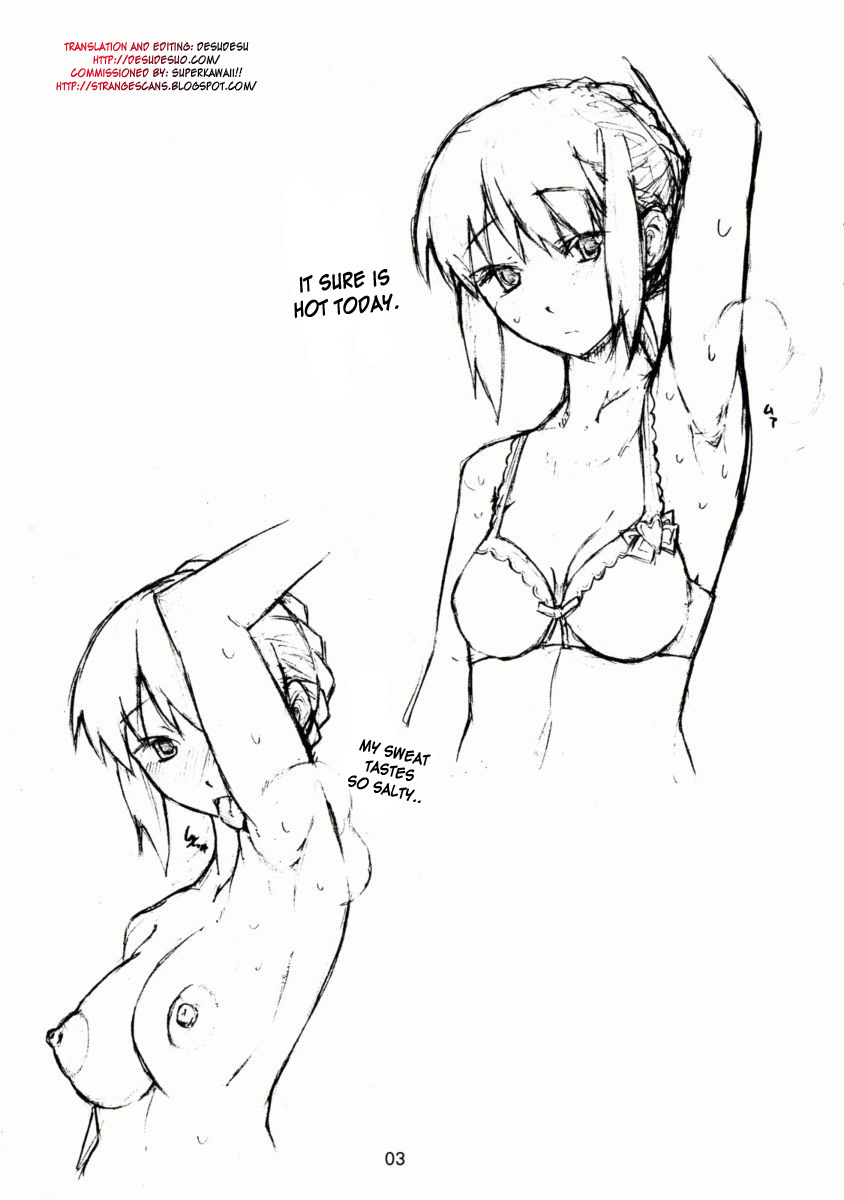 Hitazura Fetish FATE hen page 3 full