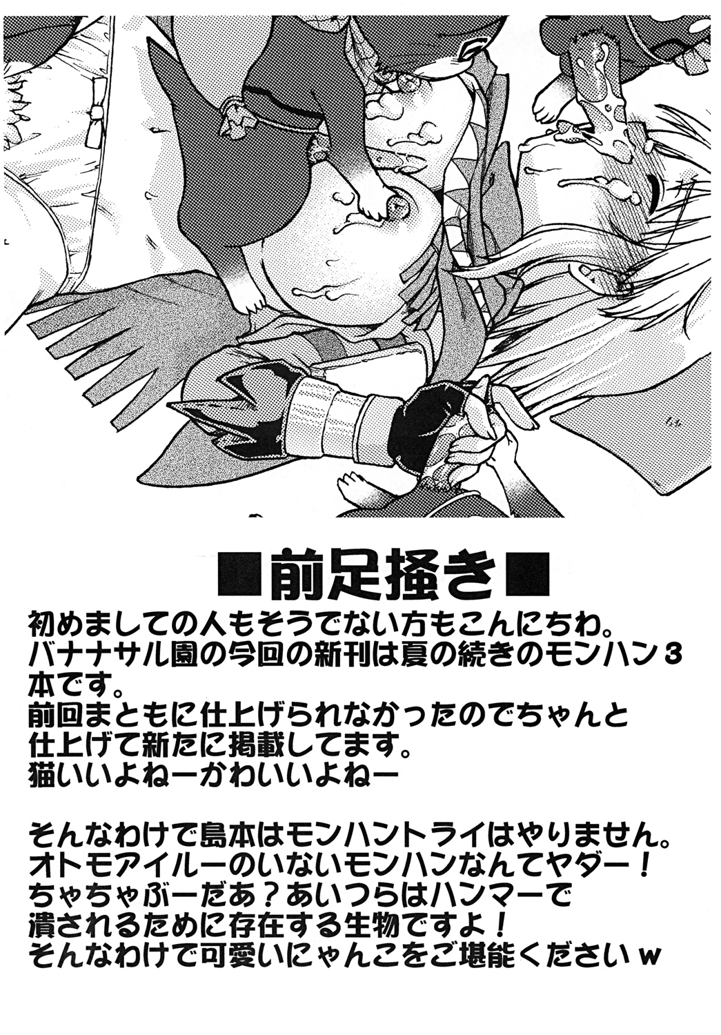 Bouken Shimasho! 2 MONSTER HUNTER PORTABLE side page 3 full