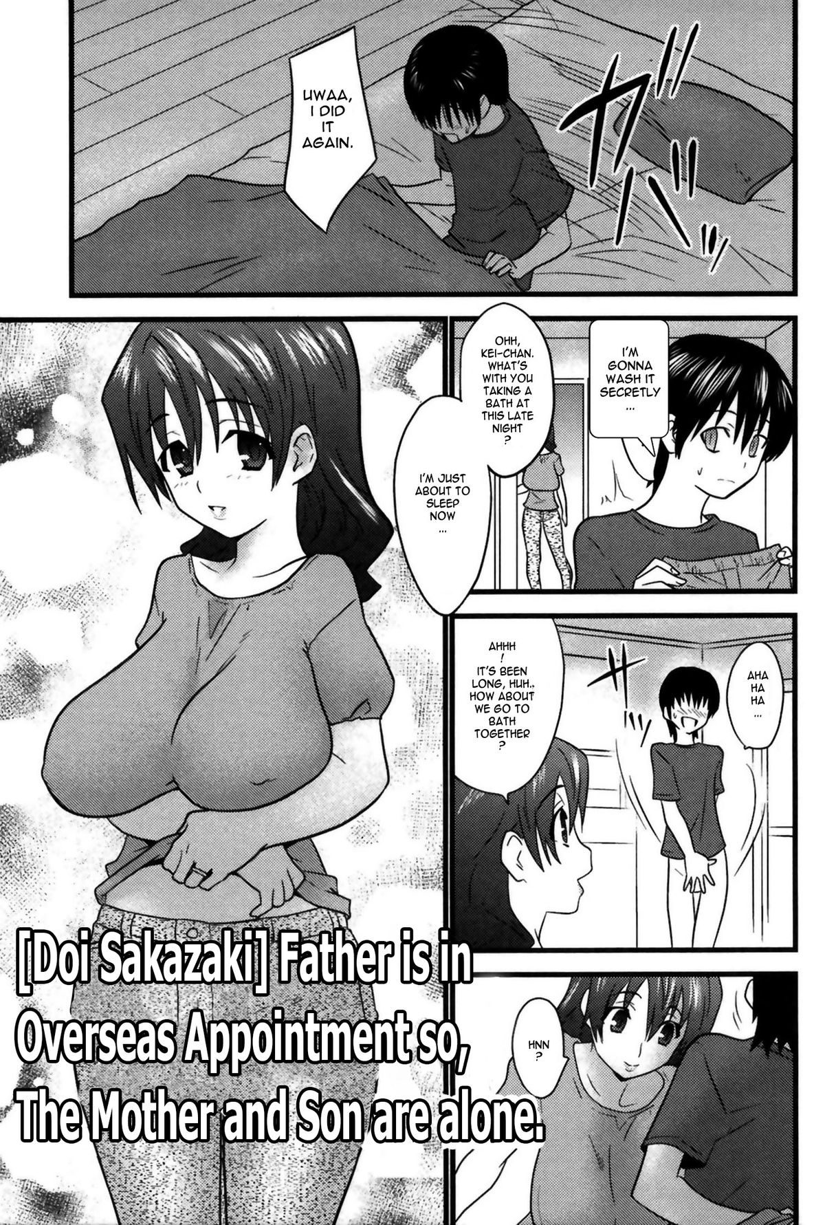 Chichioya wa Kaigai Funin de Boshi Futari | Father is in Overseas Appointment so, The Mother and Son are alone page 1 full
