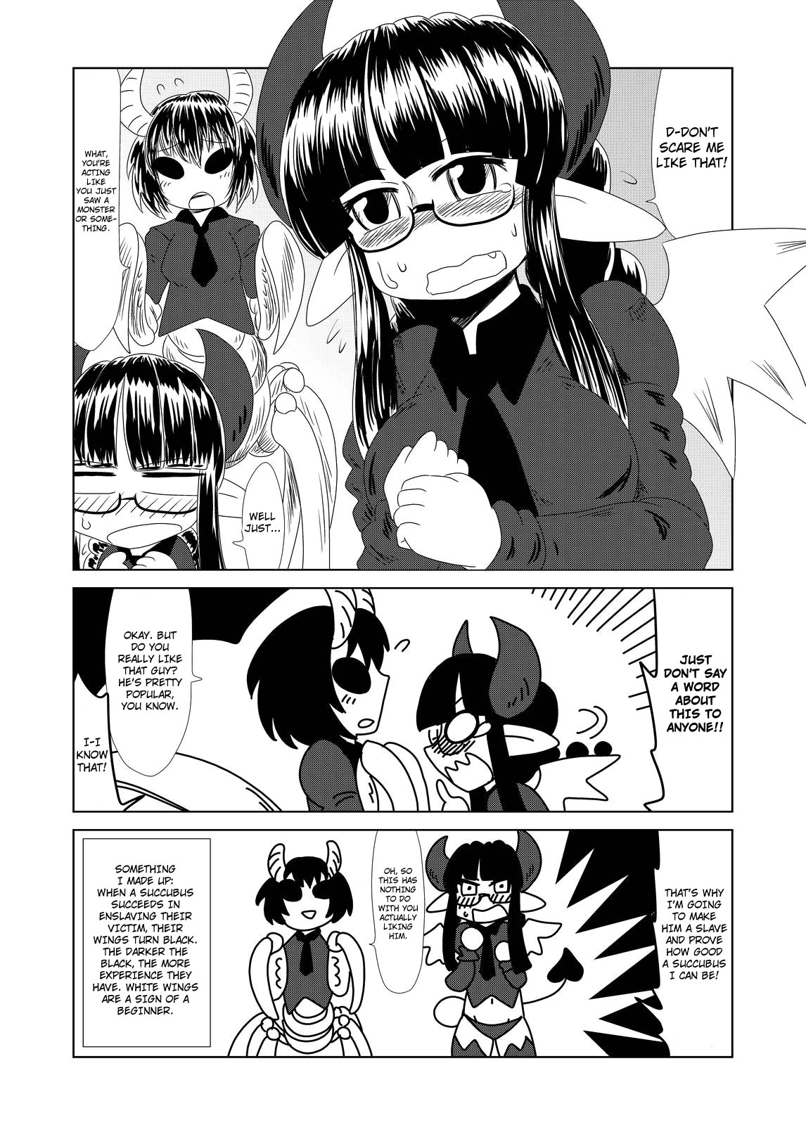 Succubus Musume no Hatsukoi. | A Young Succubus' First Love page 3 full