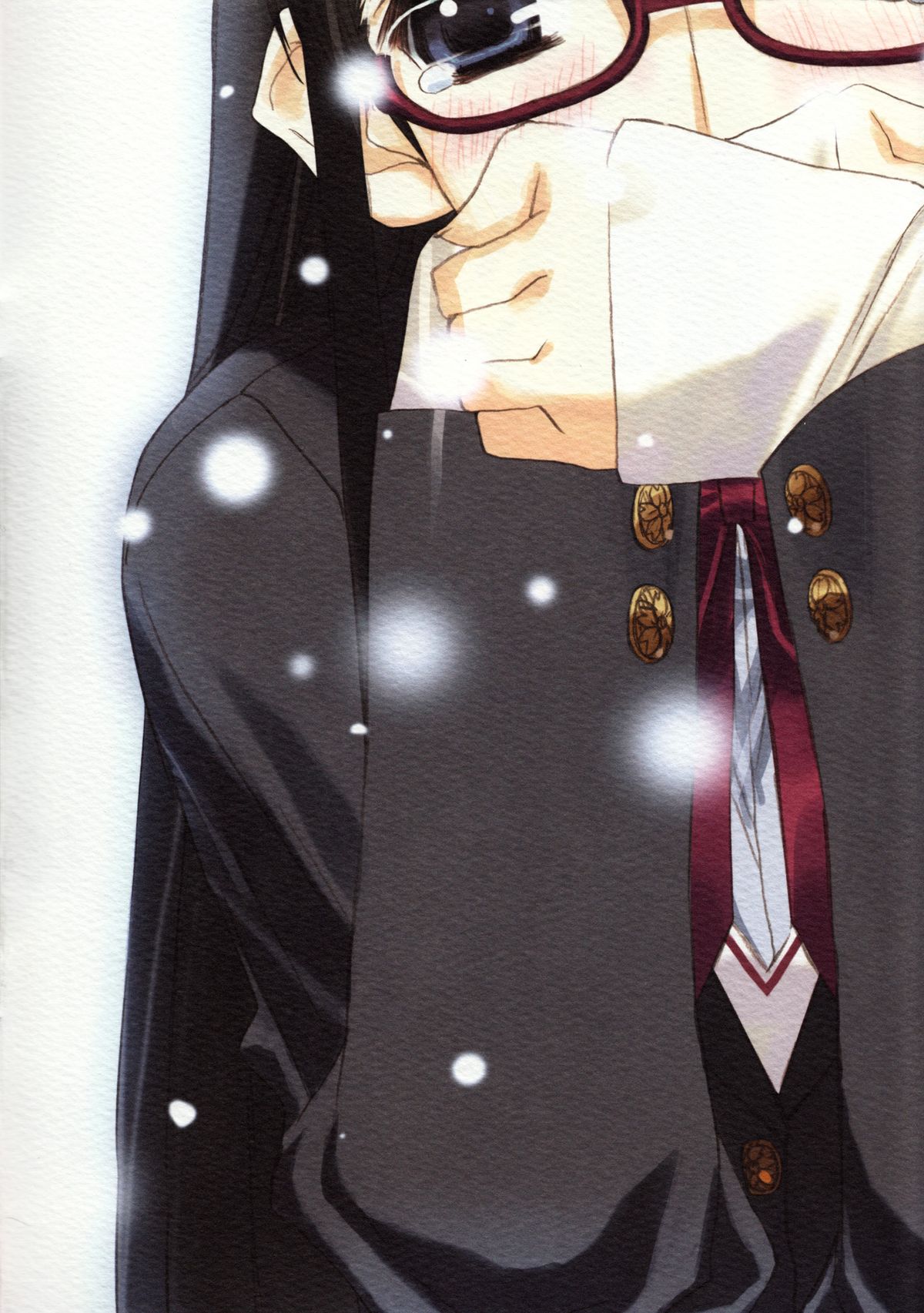 Kurokami x Megane x Seifuku x Shoujo page 2 full