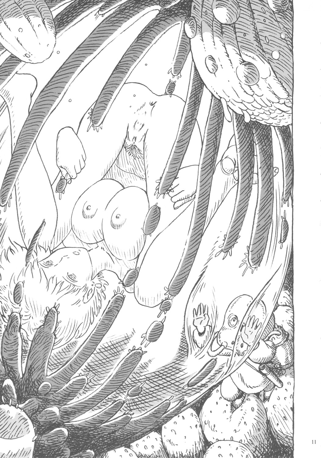 Studio Zuburi Sakuhin Illust-shuu Kaze no Tani hen page 10 full