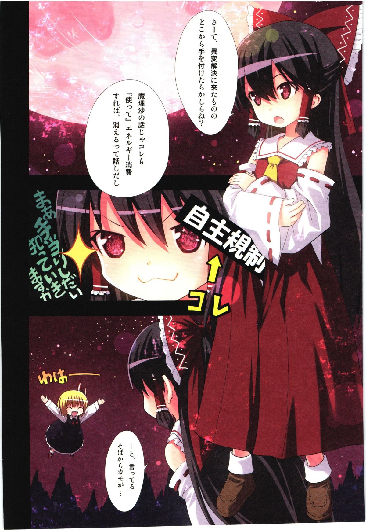 Kichiku Ou Reimu - Touhou Koumakyou Kouryakubon -Ike Mawari Hen- page 9 full