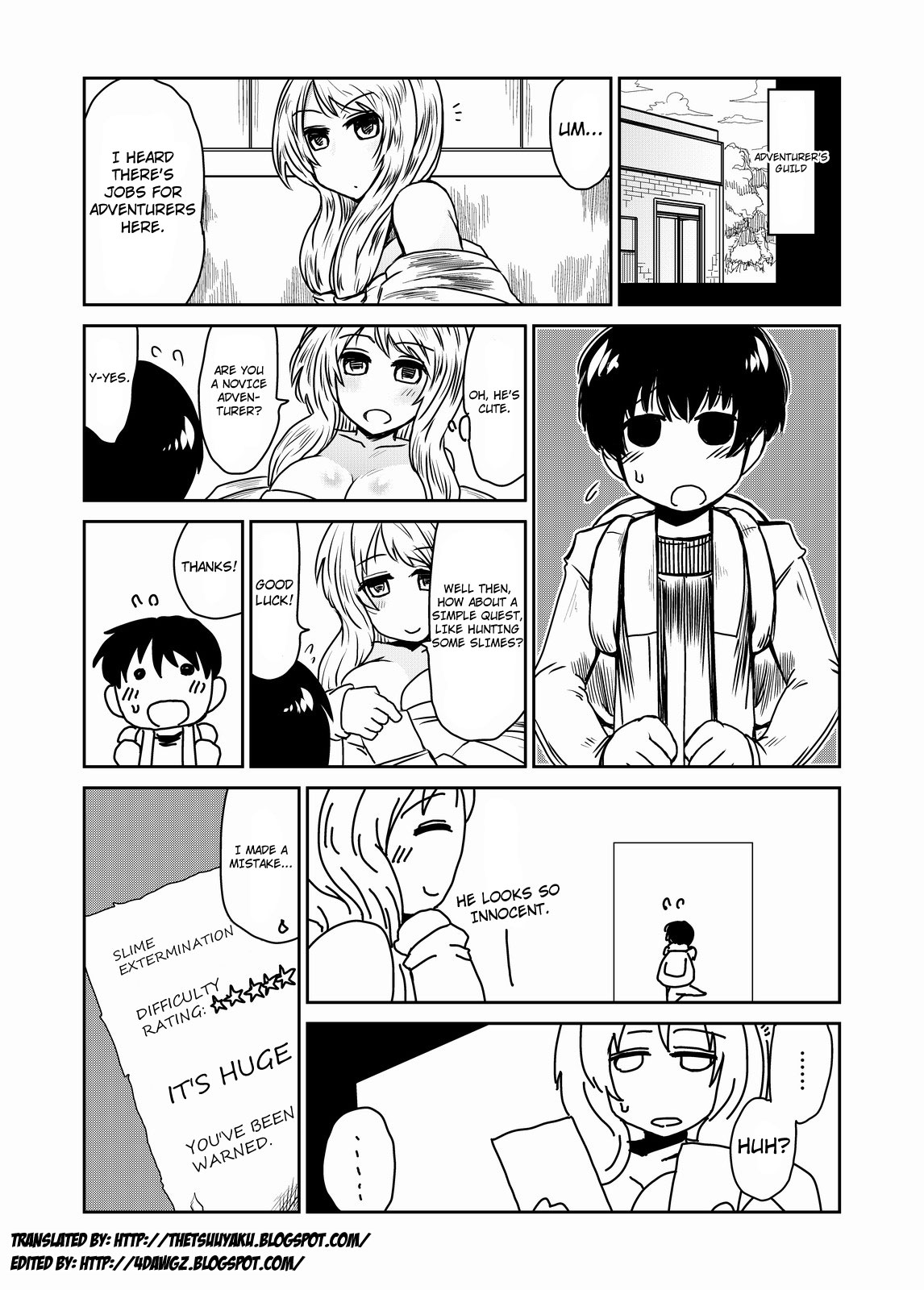 Kyodai na Slime-san no Naka de. | Inside of a Giant Slime page 2 full