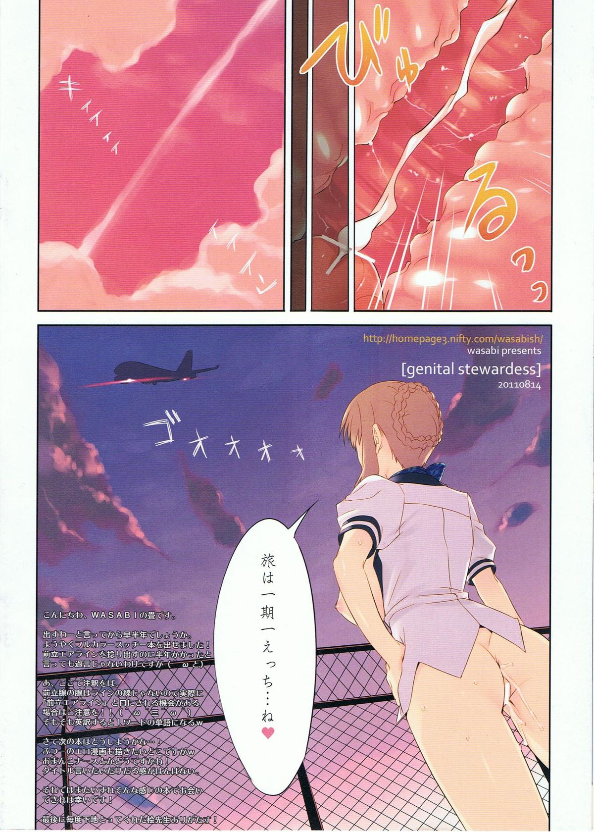 Genital Stewardess! page 8 full