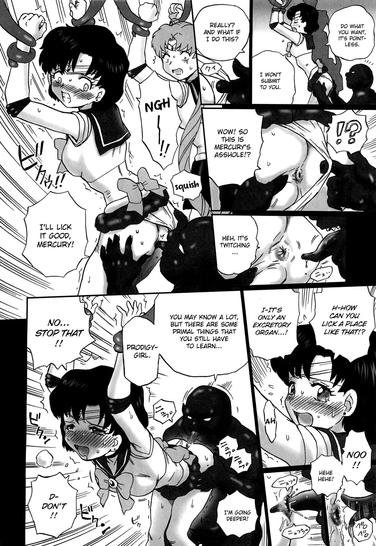 Tail-Man Sailormoon 3Girls Book page 7 full