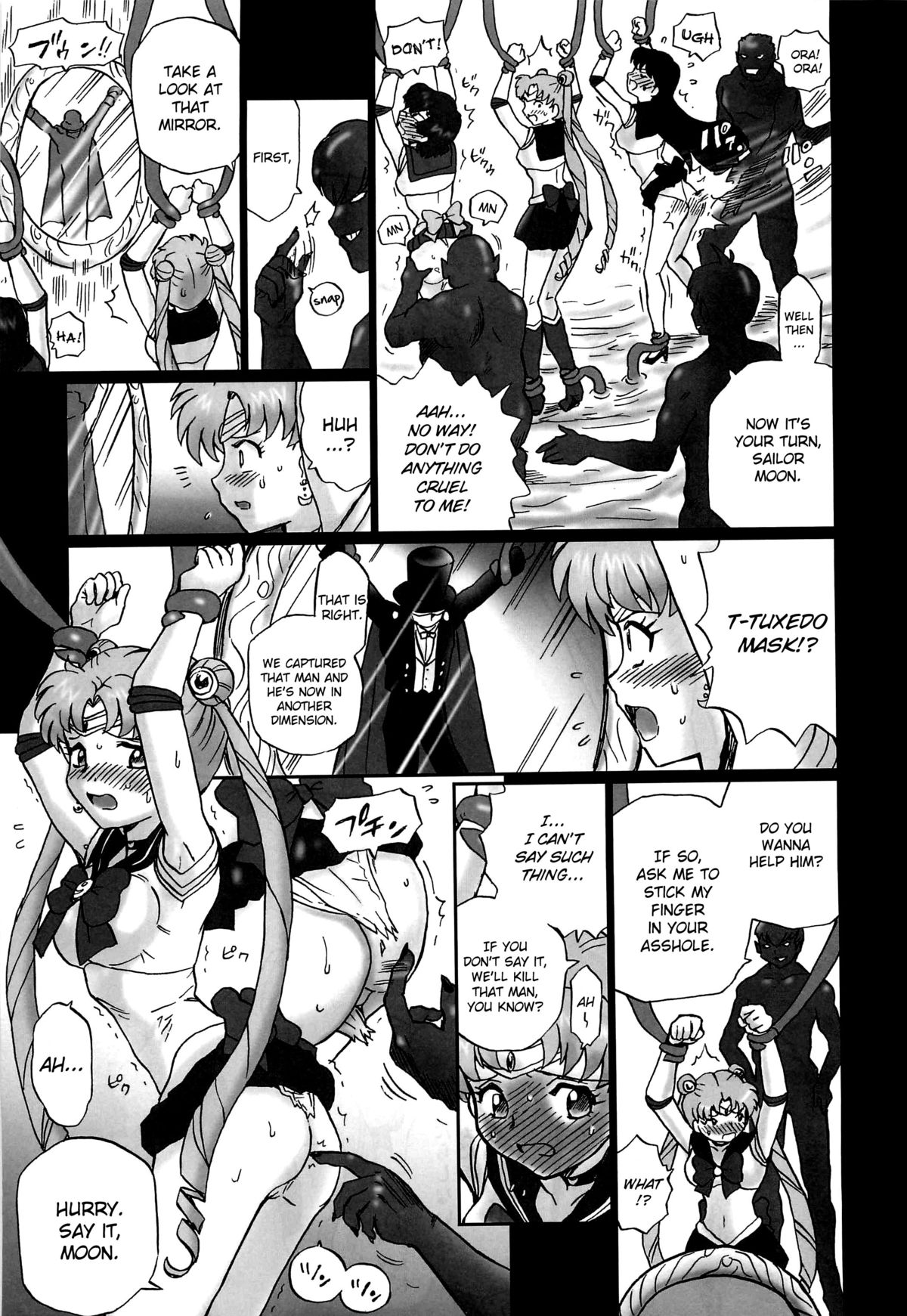 Tail-Man Sailormoon 3Girls Book page 8 full