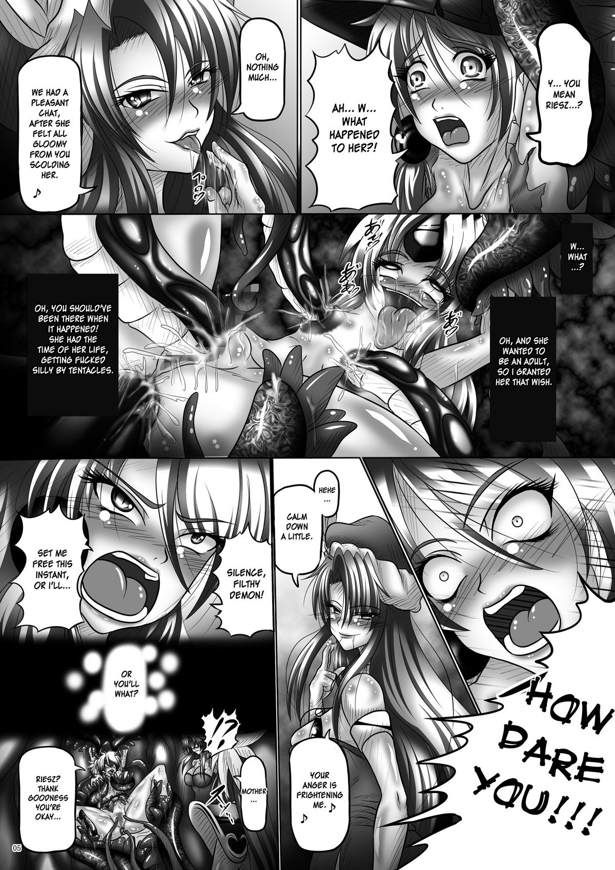 Dashoku Densetsu ~Kyouai naru Oyako Kyuu~ | Dashoku Densetsu ~Crazy Love Mother and Daughter~ 3 Final Chapter page 5 full