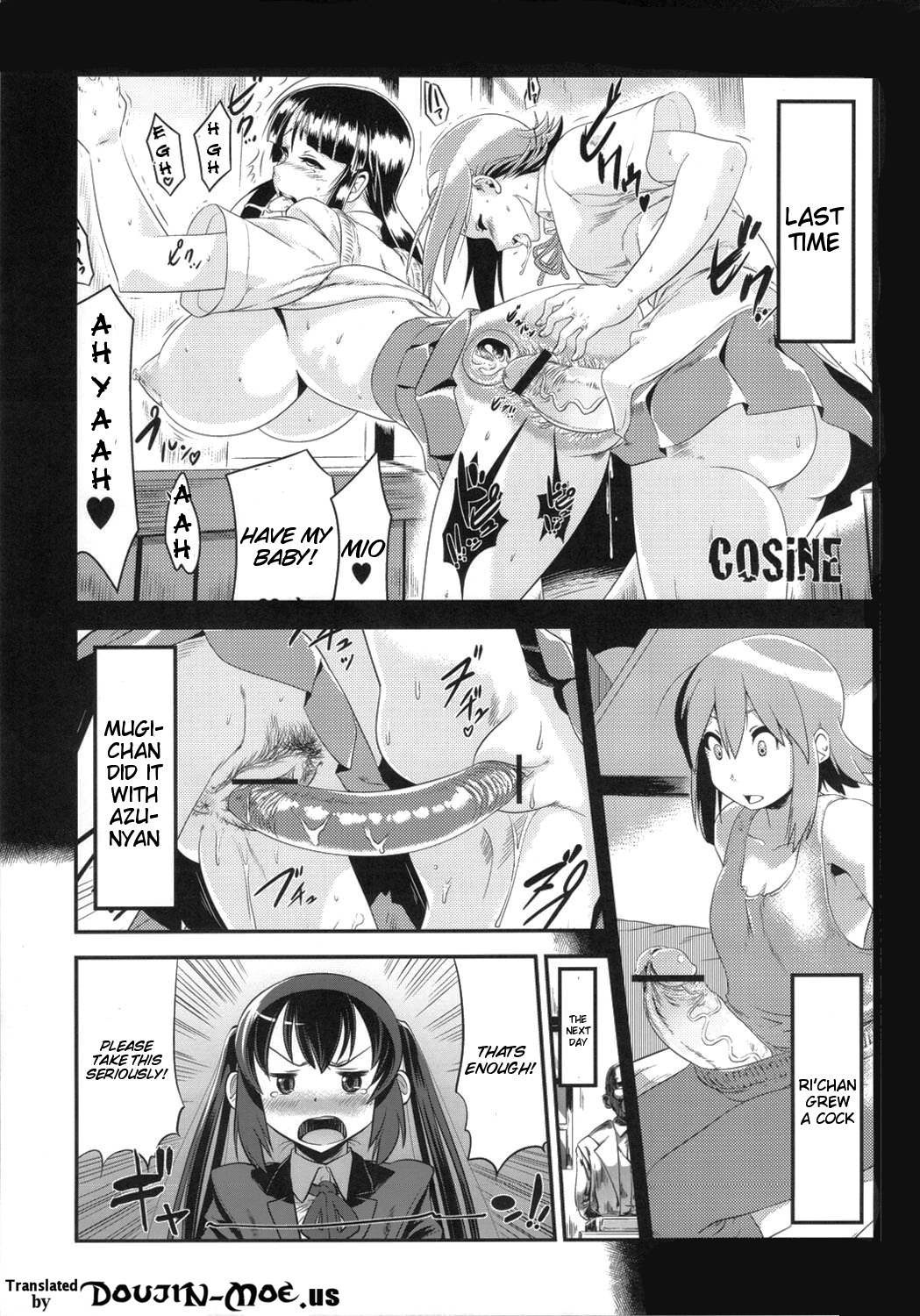 K-ON Drill Futanari!! 2 page 4 full
