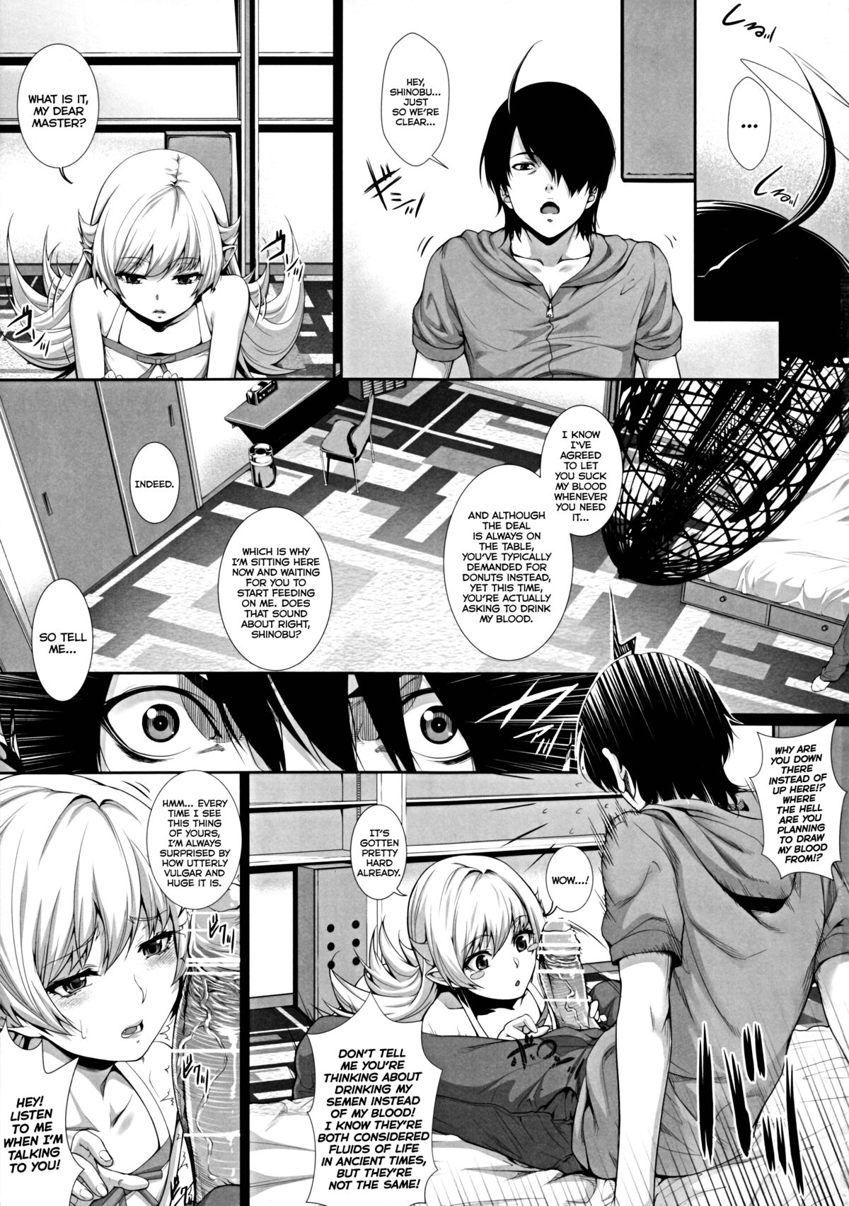 Kyuuketsuki no Kyuuketsu Koui | A Vampire’s Act of Bloodsucking page 4 full