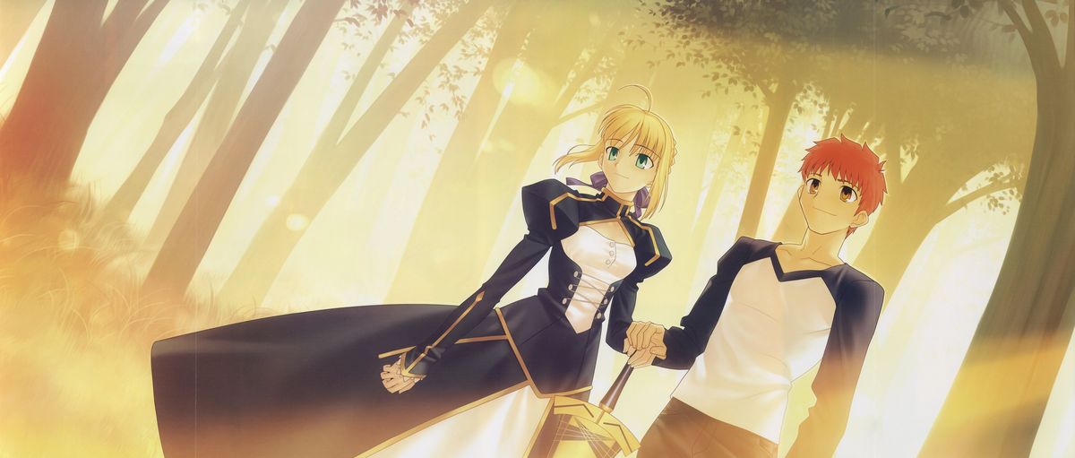 Fate/complete material I - Art material. page 3 full