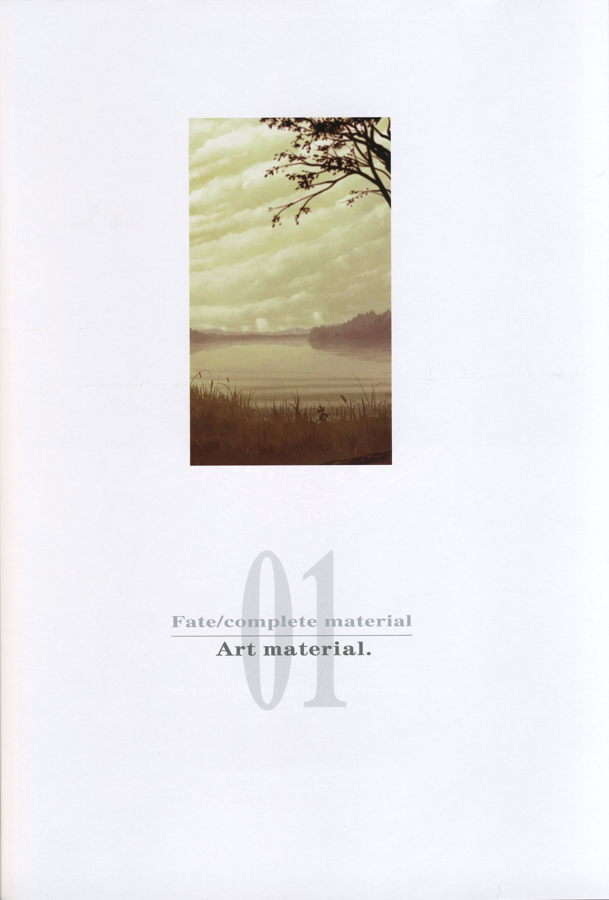 Fate/complete material I - Art material. page 6 full